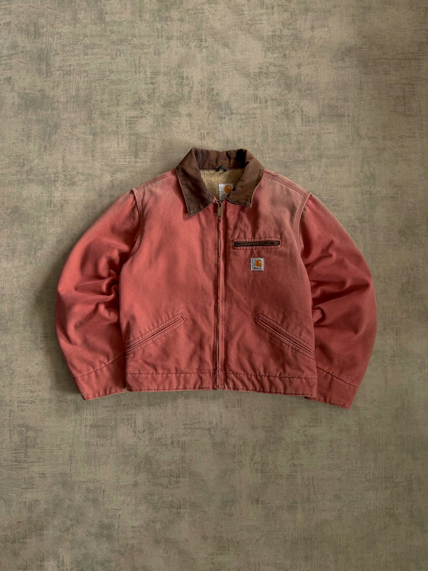 (S-M) 90’S VINTAGE CARHARTT SALMÓN DETROIT JACKET