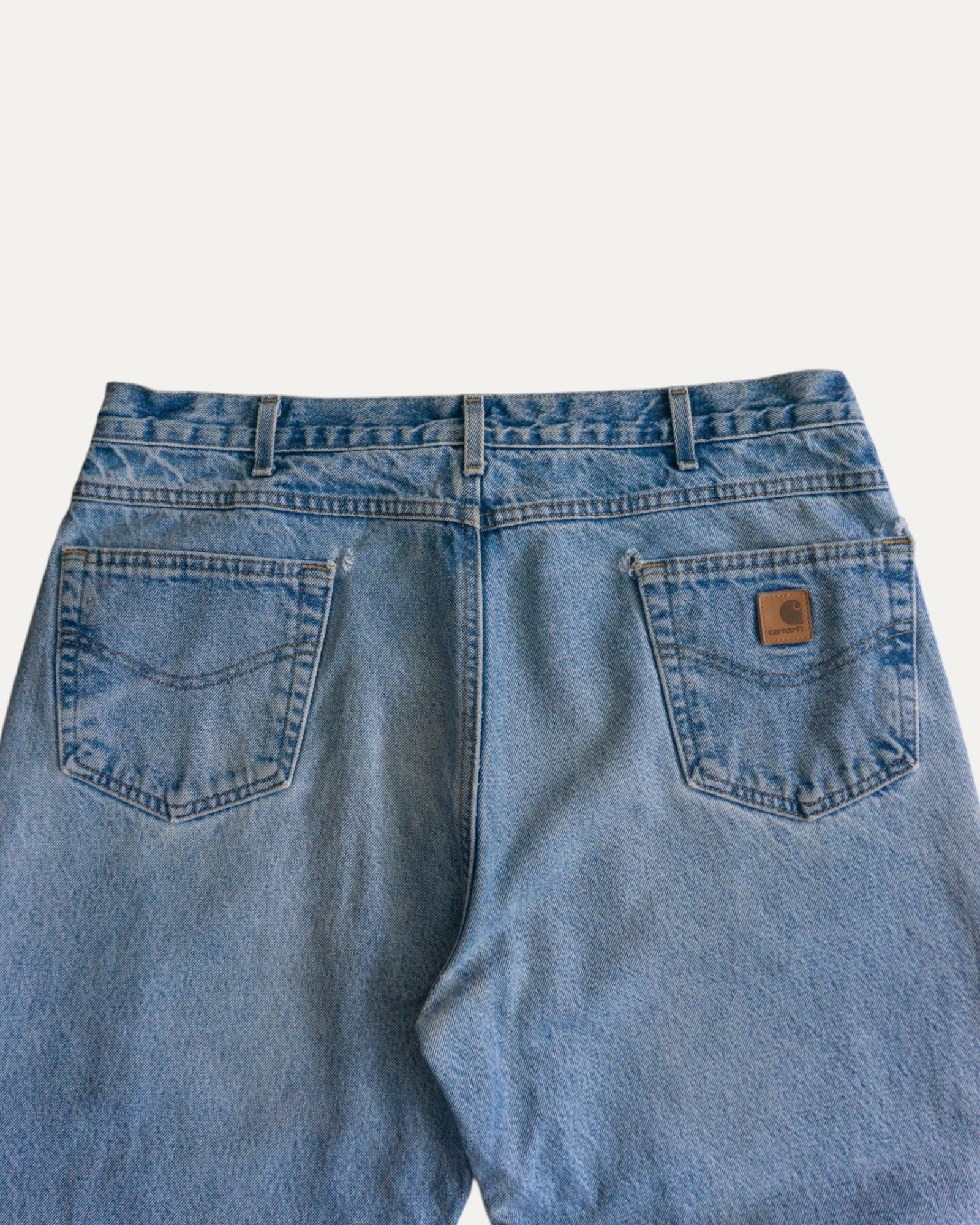 00’S VINTAGE CARHARTT DENIM PANTS - 38x30