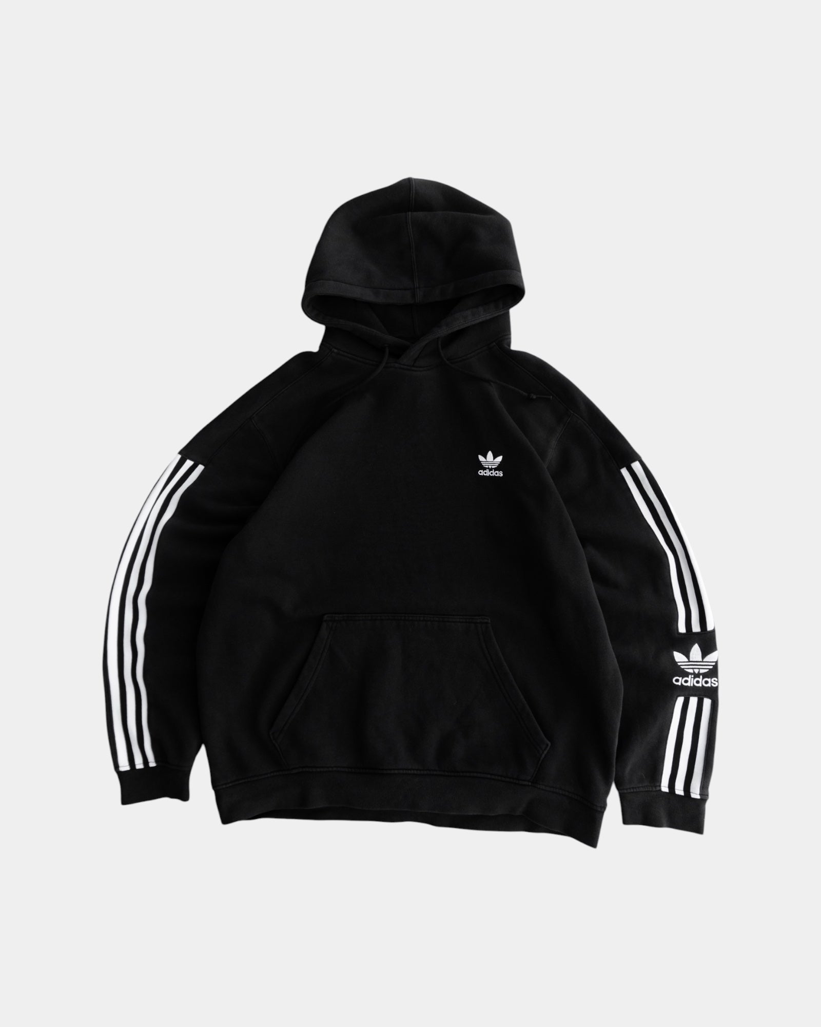 (M) ADIDAS THREEFOIL FADED HOODIE