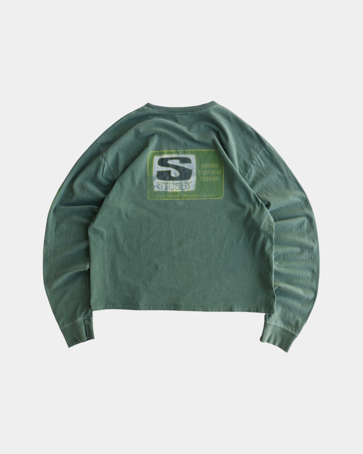 (FIT L) 90’S VINTAGE STUSSY EQUIPMENT COMPANY LONG SLEEVE
