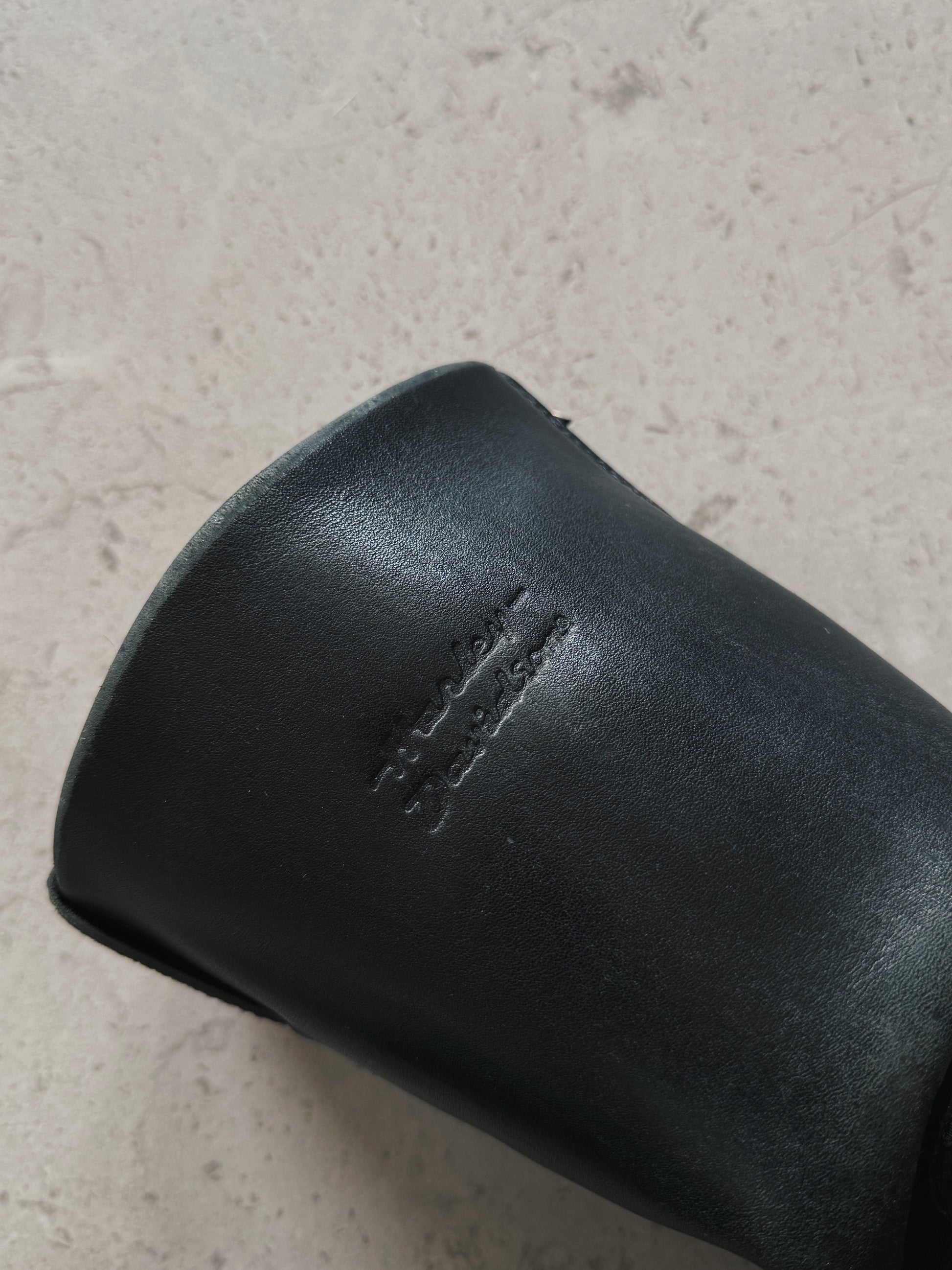 VINTAGE HARLEY DAVIDSON LEATHER BOOTS - 42