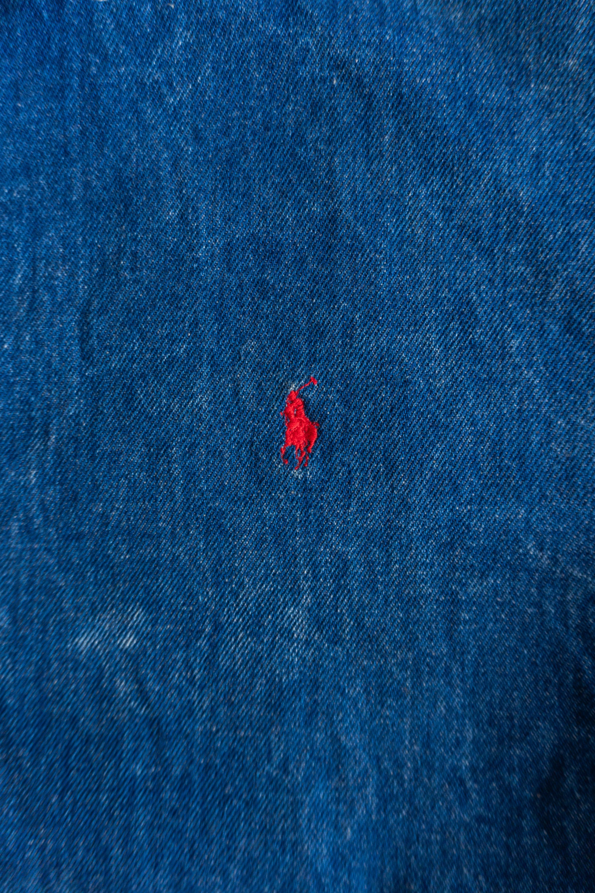 (FIT M) VINTAGE POLO RALPH LAUREN DENIM JACKET