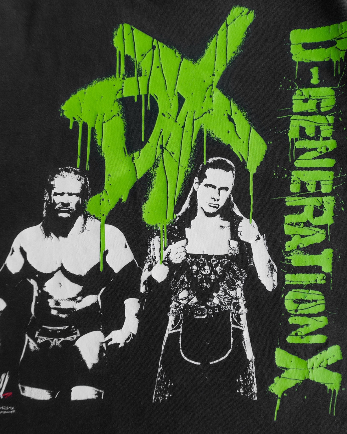 (M) VINTAGE WWE D-GENERATION X DOUBLE SIDED TEE