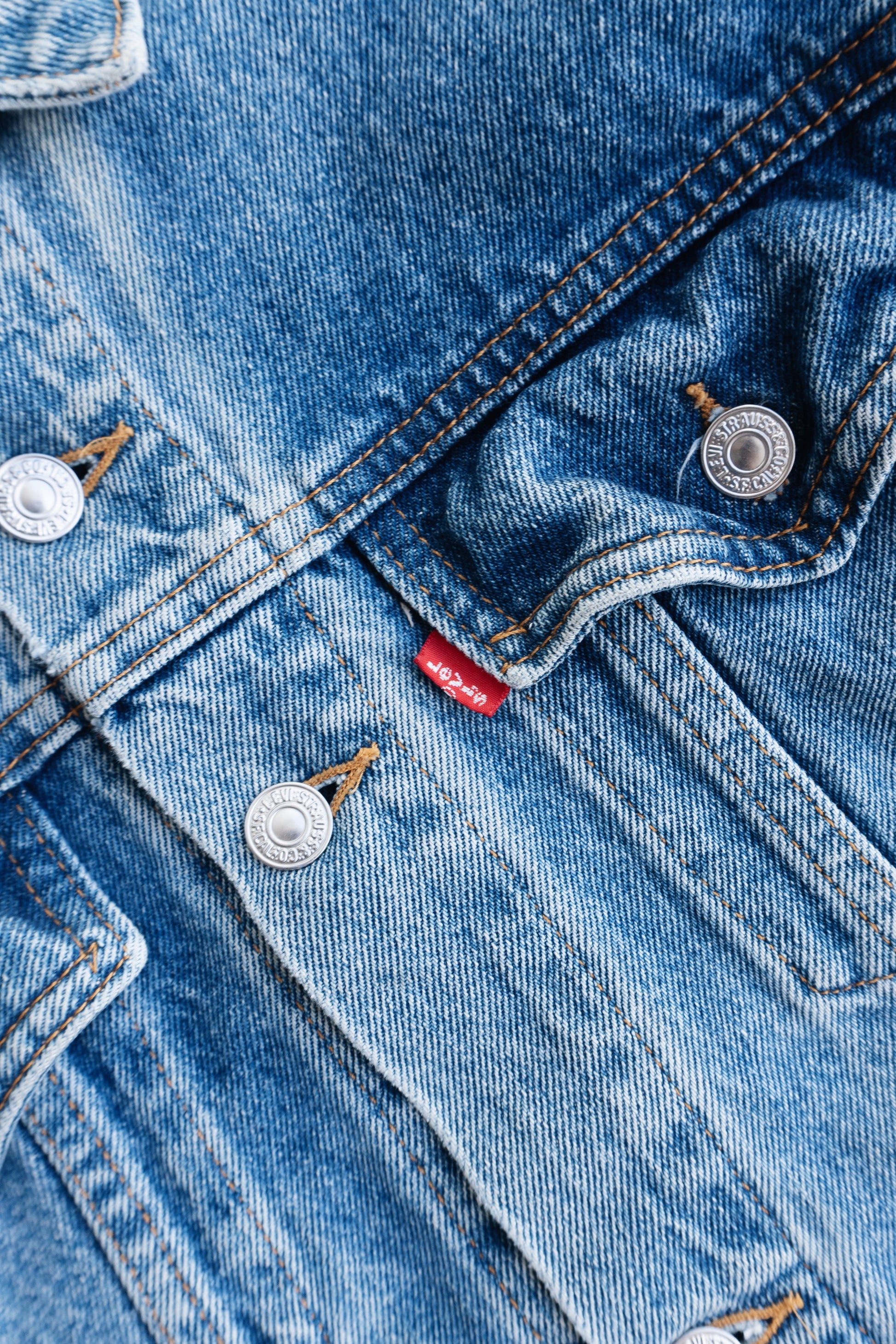(M) VINTAGE LEVIS DENIM TRUCKER JACKET