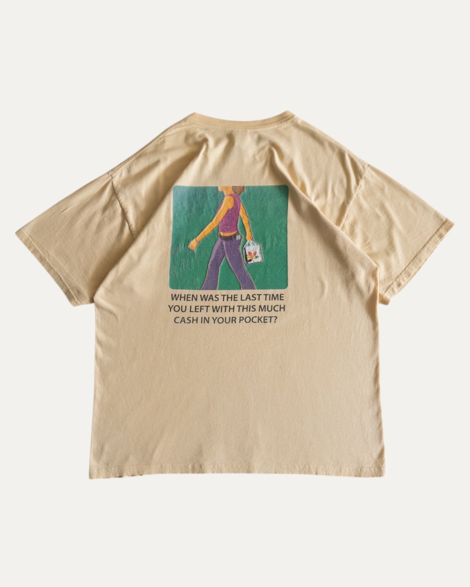 (XL) VINTAGE ADOBE “CASH IN YOUR POCKET” PROMO TEE