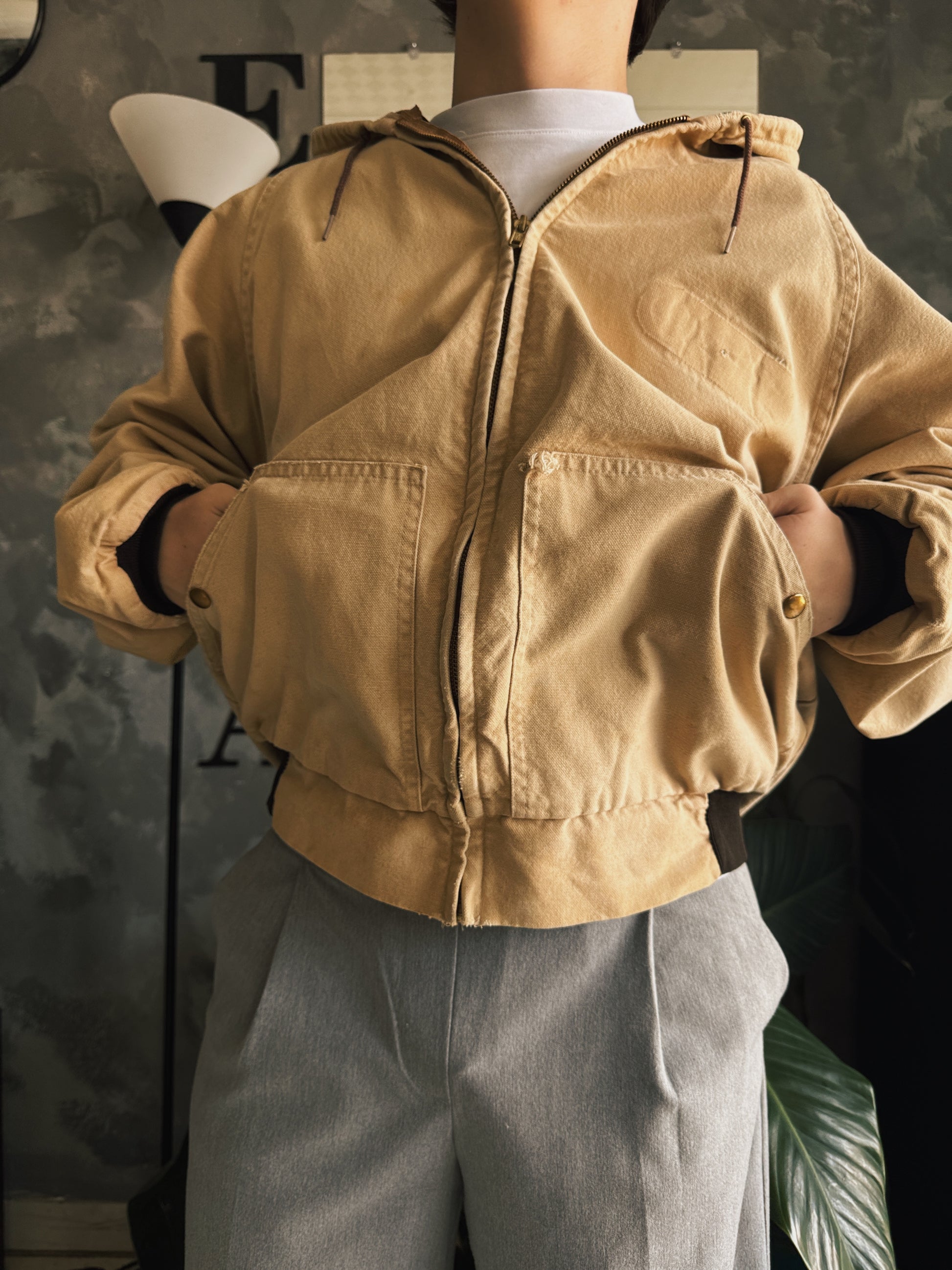 (BOXY L) VINTAGE ACTIVE JACKET
