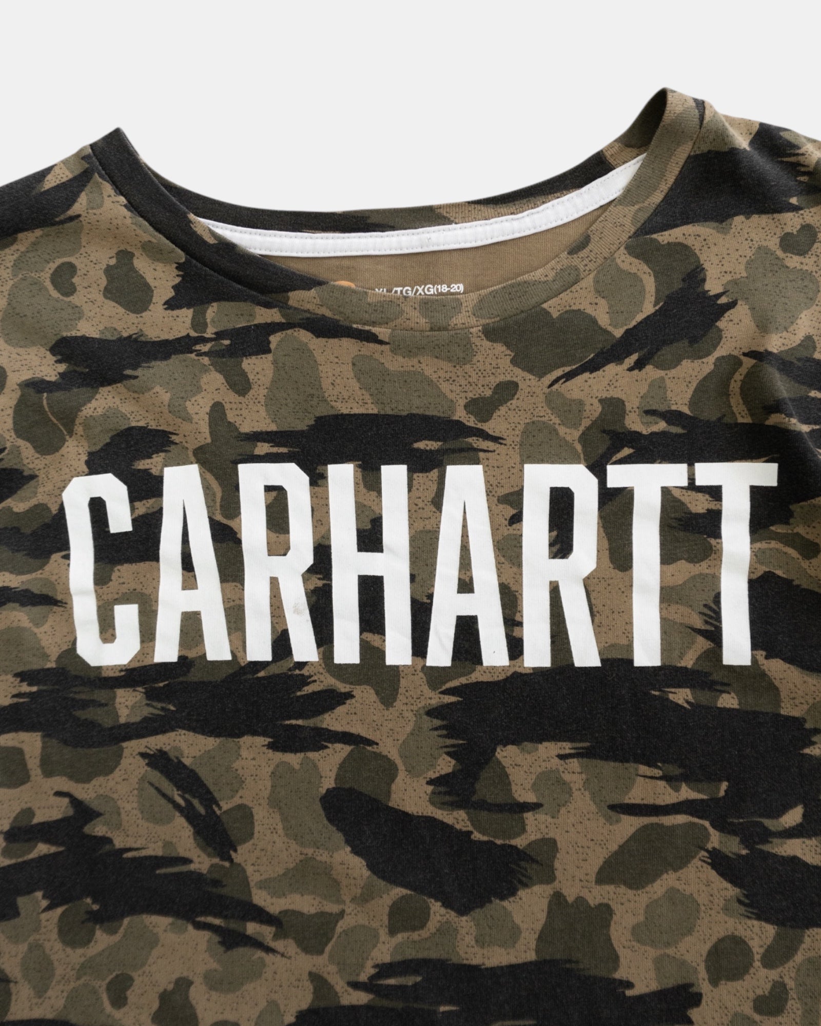 (M) CARHARTT CAMO LONG SLEEVE