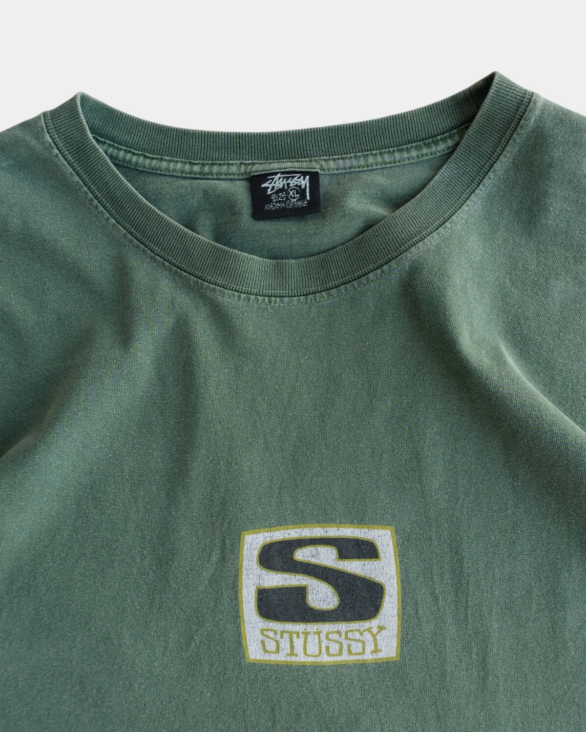 (FIT L) 90’S VINTAGE STUSSY EQUIPMENT COMPANY LONG SLEEVE