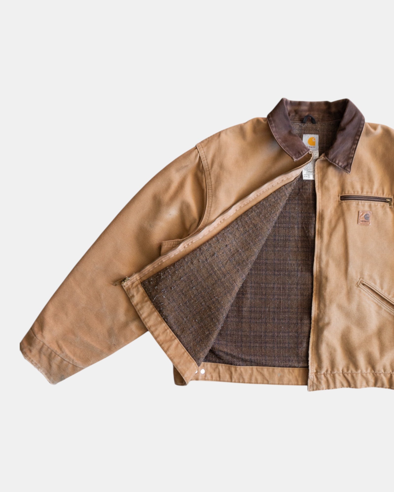 (L/XL) VINTAGE J97 CML CARHARTT DETROIT JACKET