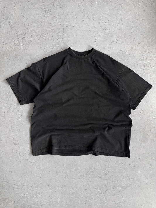 (FIT XL) PRO CLUB BLACK TEE