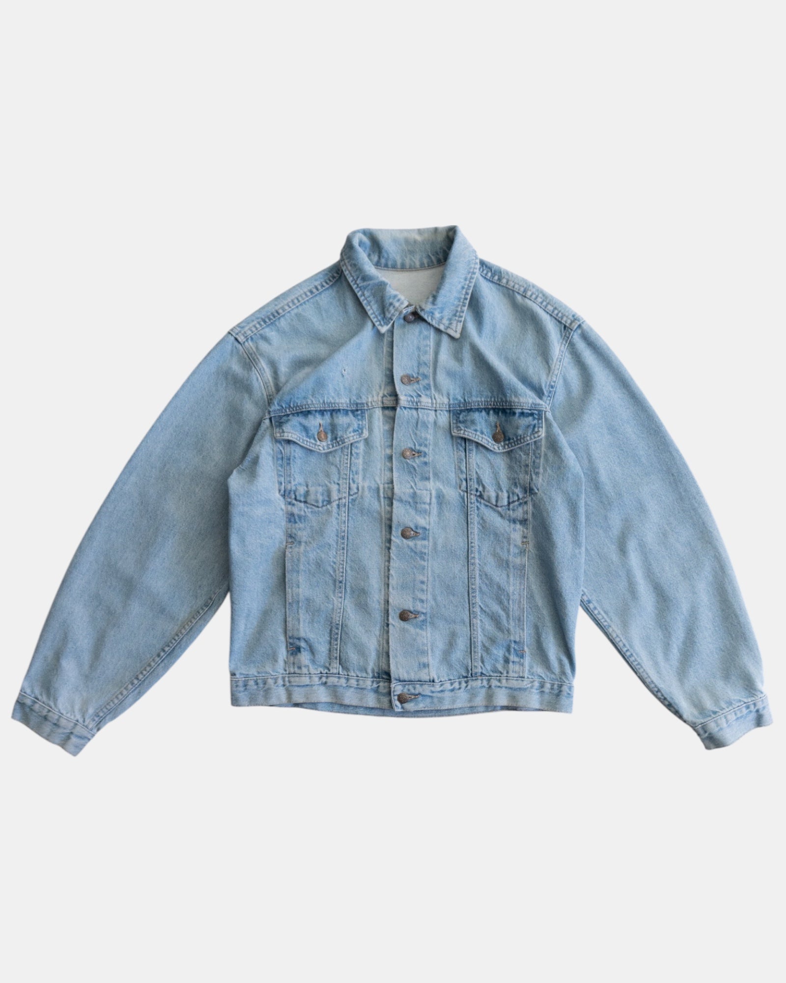 (L) VINTAGE DENIM TRUCKER JACKET
