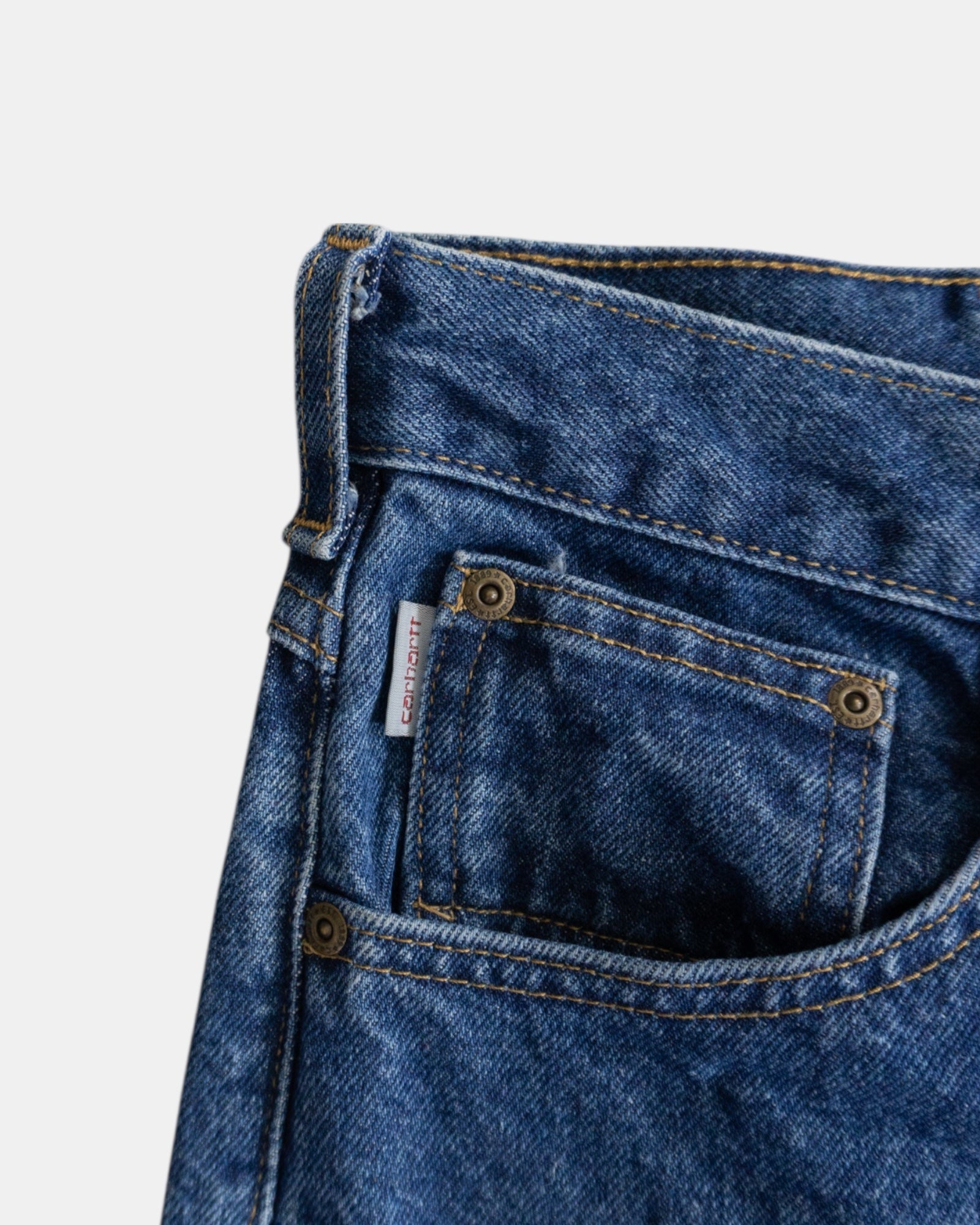 VINTAGE CARHARTT DENIM PANTS - 38x32