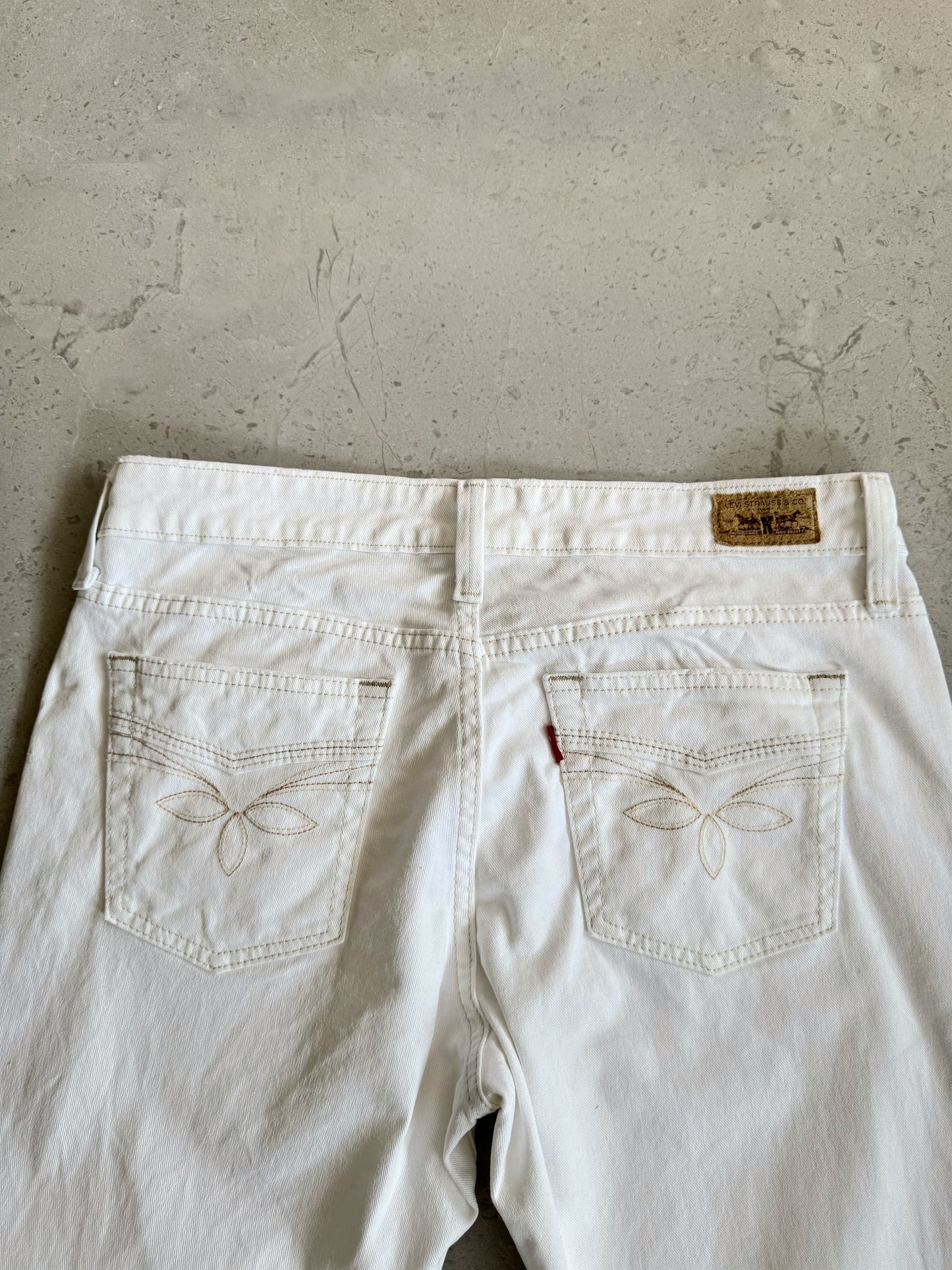 Vintage Levi’s Women White Pants