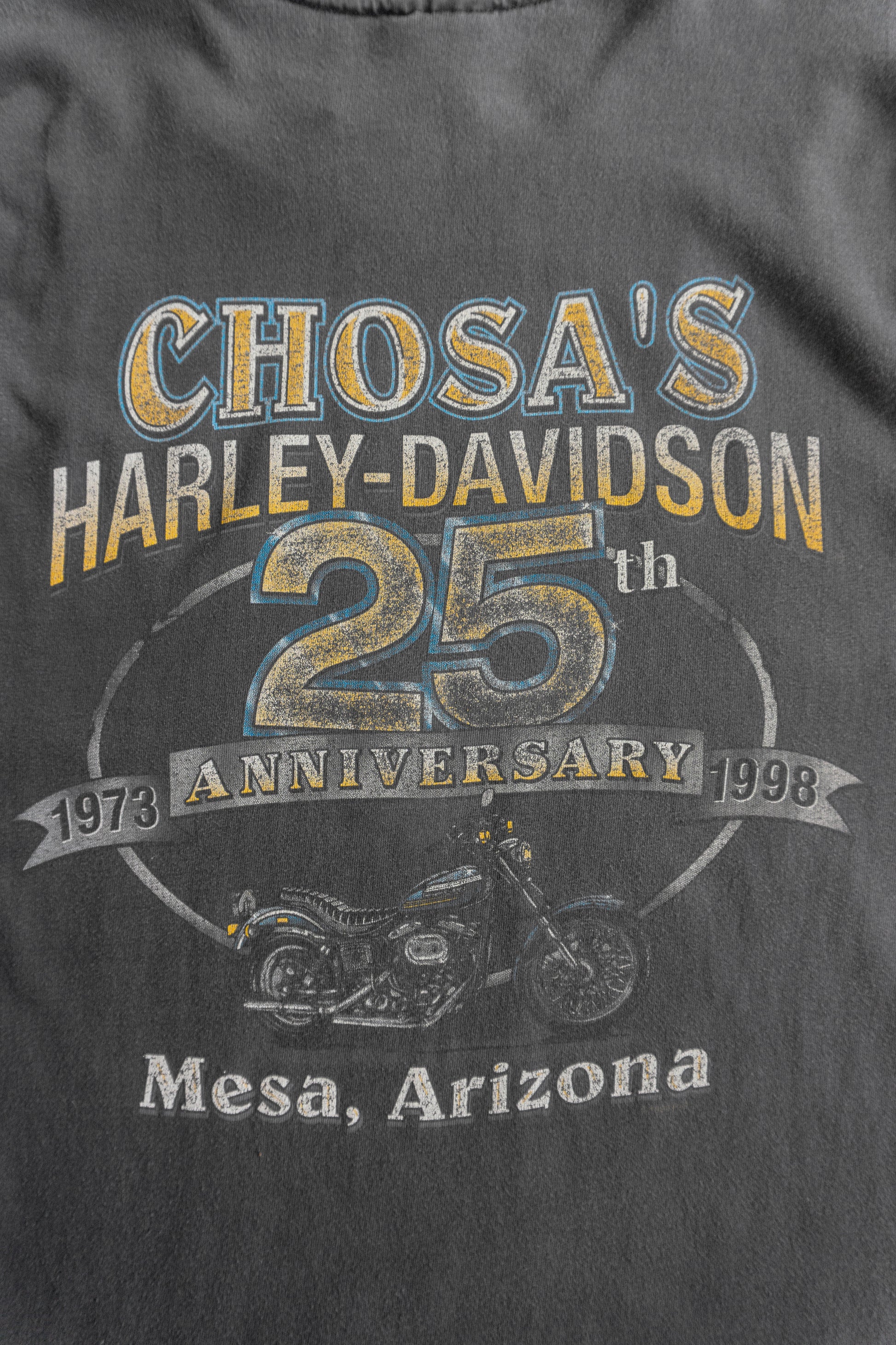 (XL) 90’S VINTAGE HARLEY DAVIDSON FADED ARIZONA TEE