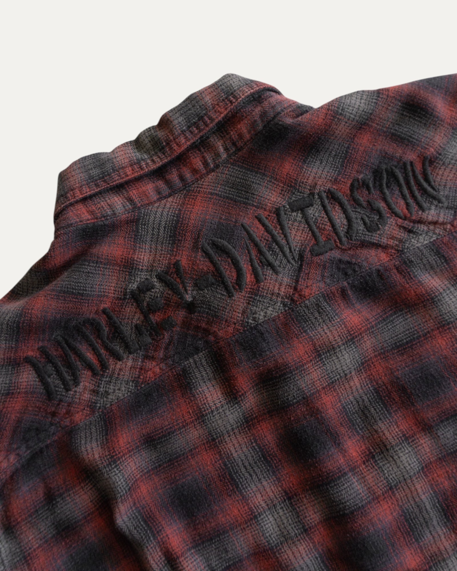 (L) VINTAGE HARLEY DAVIDSON FLANNEL