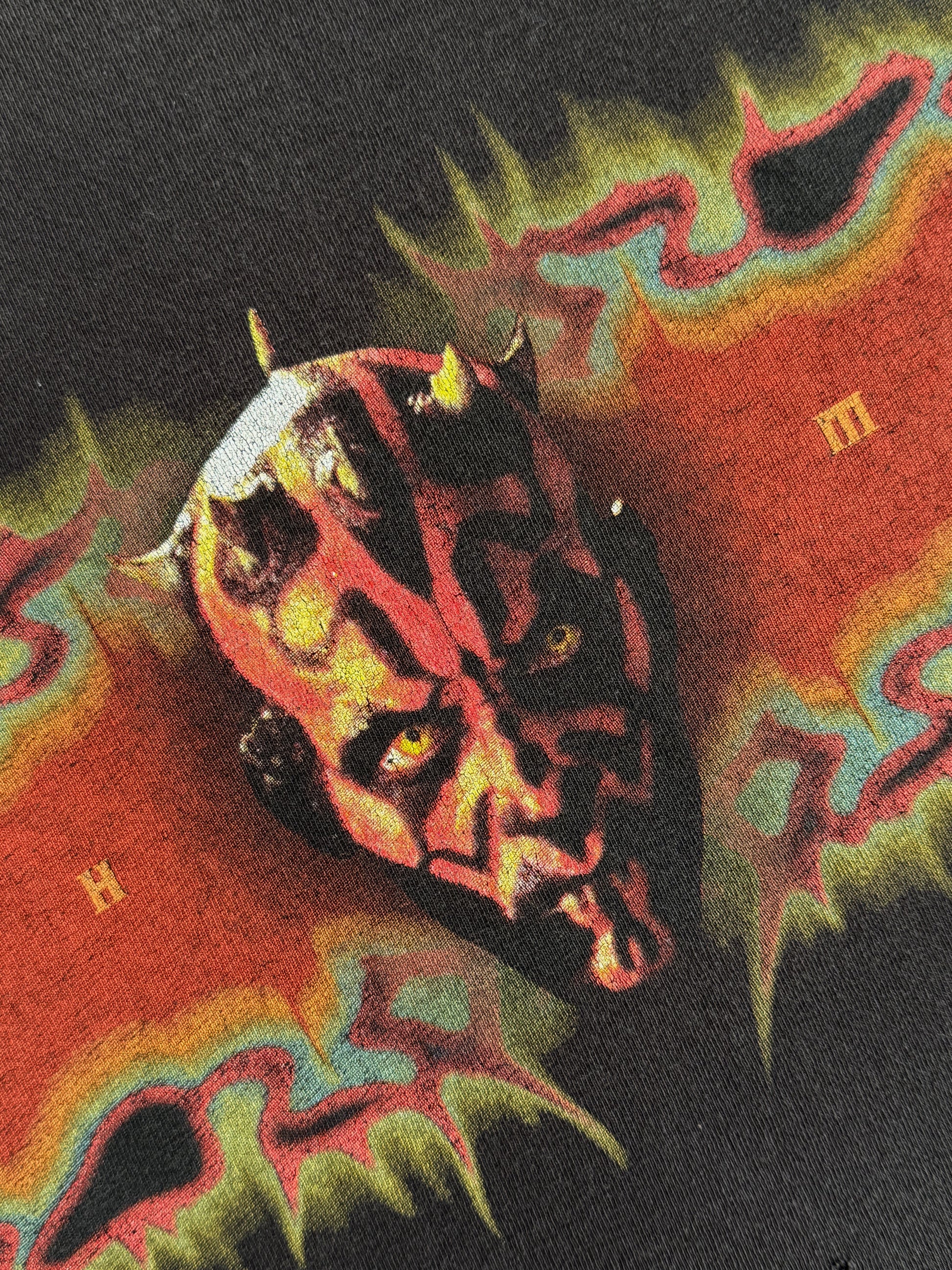 (M) VINTAGE STAR WARS DARTH MAUL SITH LORD TEE