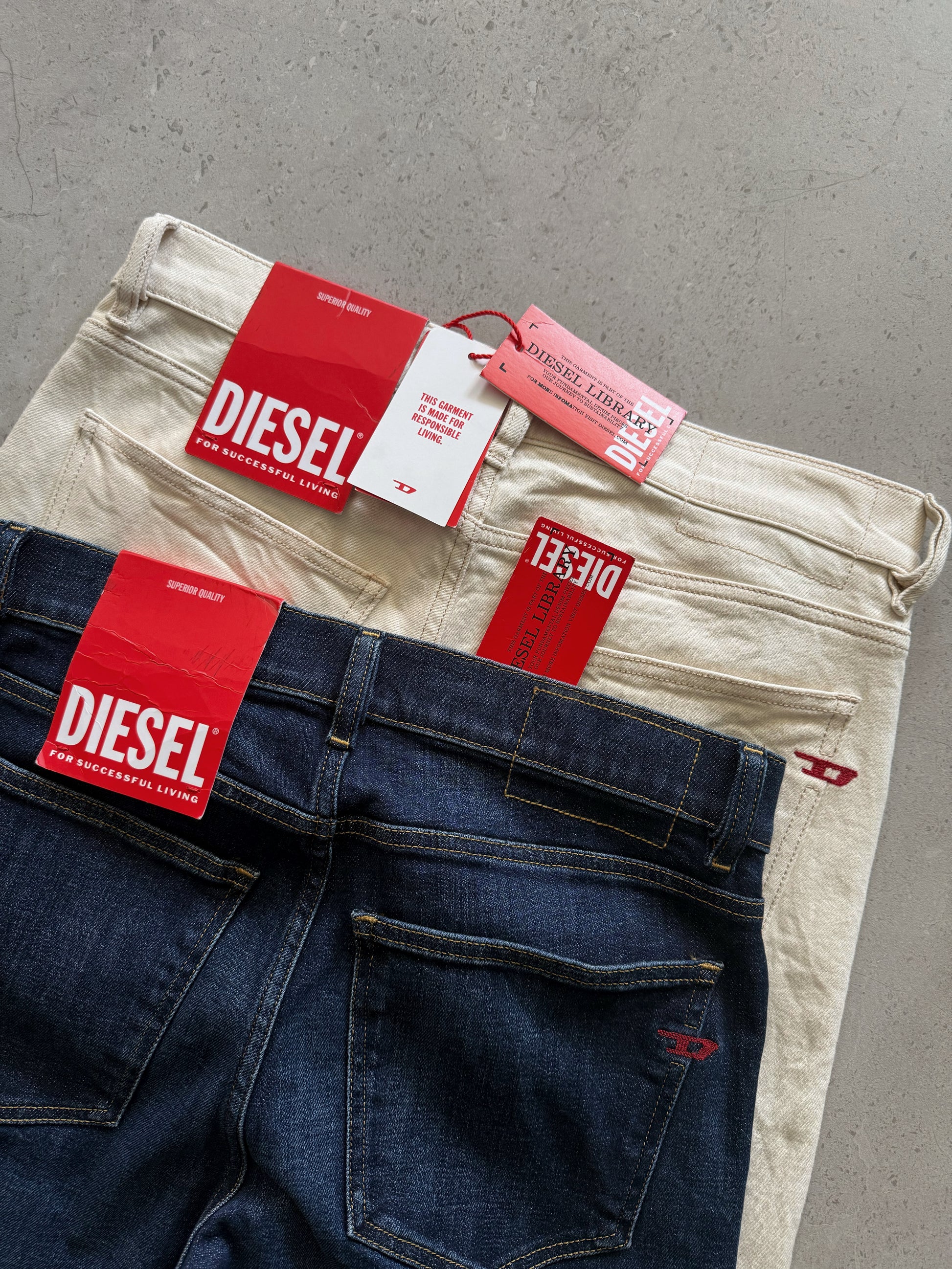DIESEL NEW COWBOY DENIM PANTS (30x34)