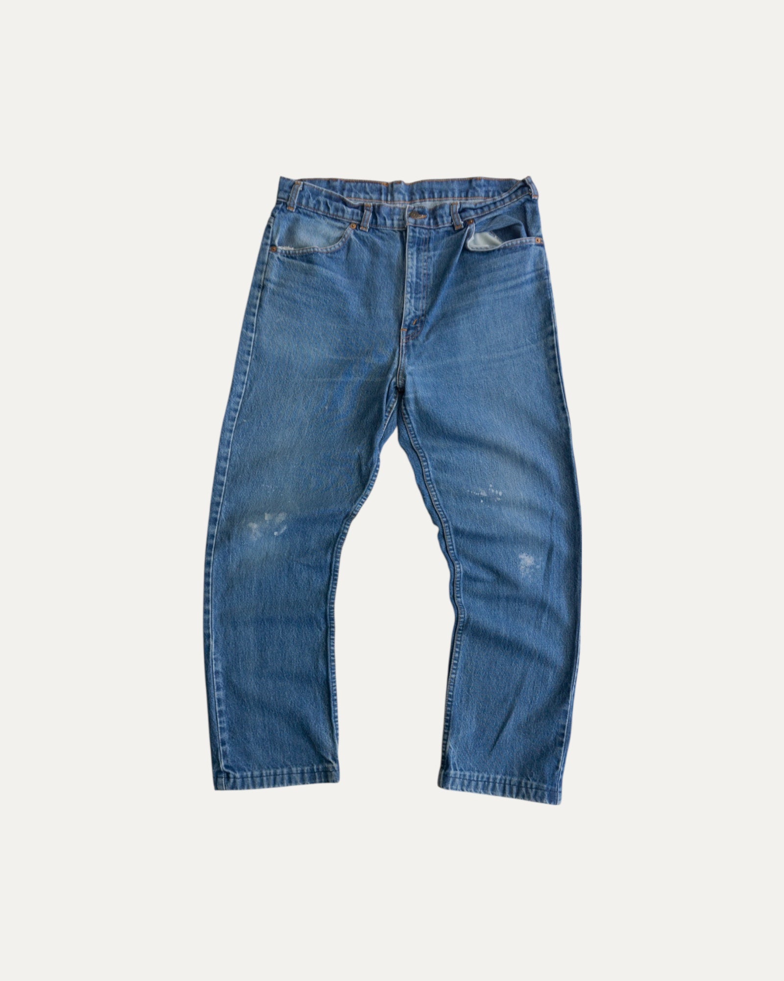 VINTAGE LEVIS TAB ORANGE DENIM PANTS - 34x32