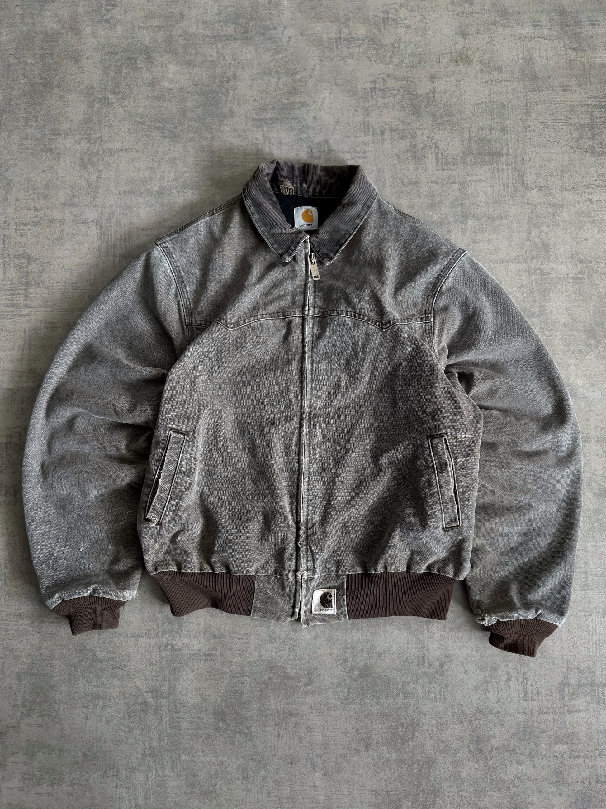 (L) VINTAGE CARHARTT SANTA FE AMAZING FADED JACKET