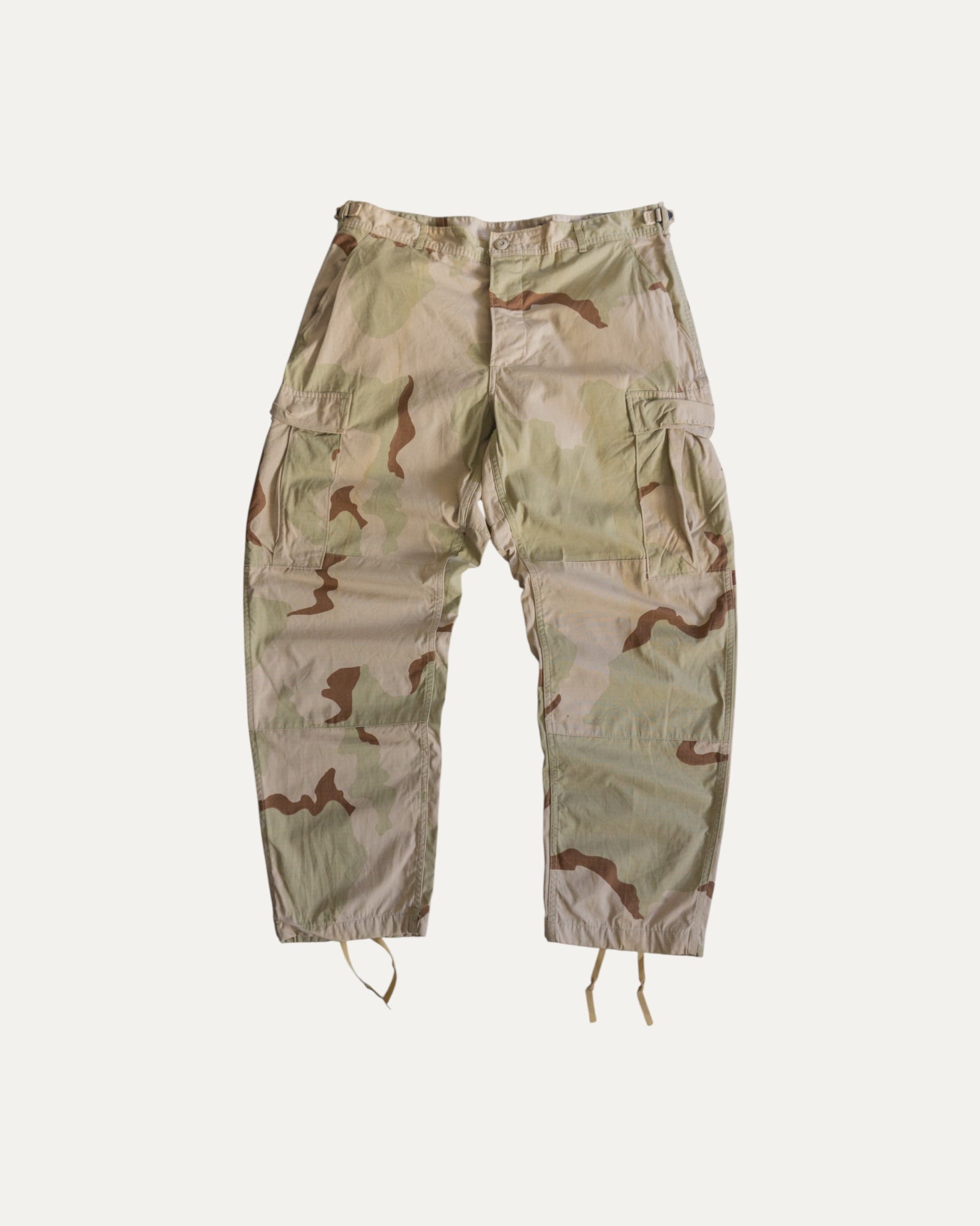 90’S VINTAGE CAMO MILITARY PANTS - 36x32