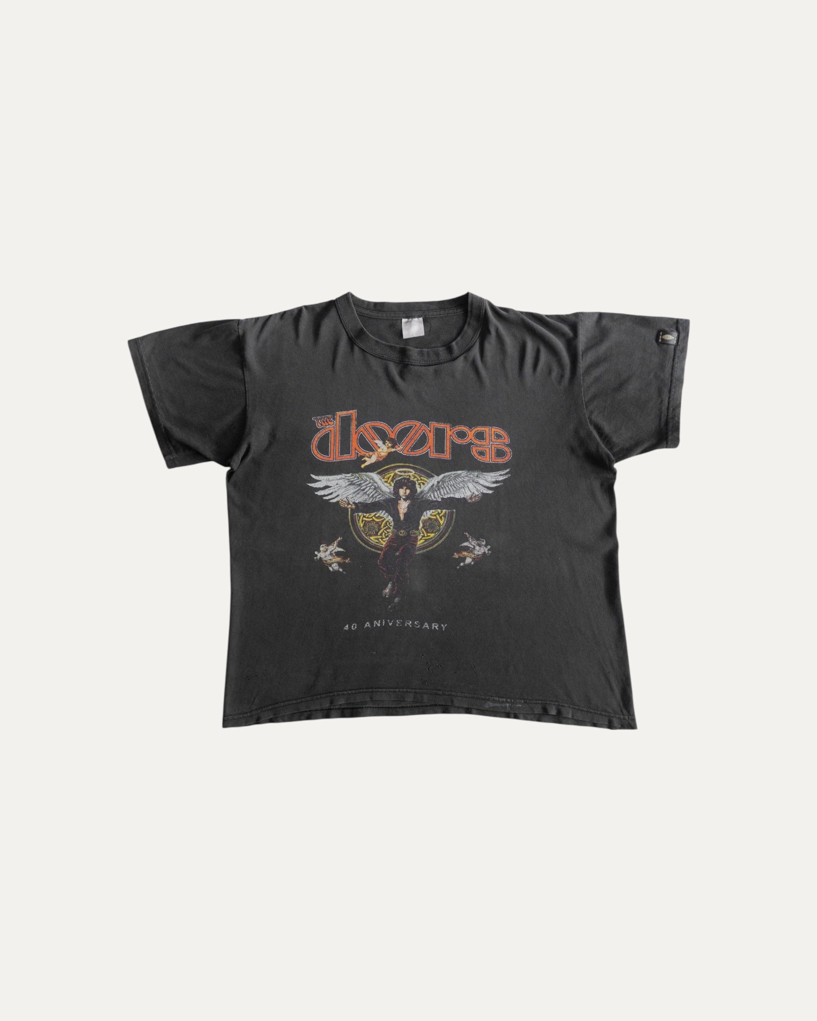 (M) 00’S VINTAGE THE DOORS FADED TEE