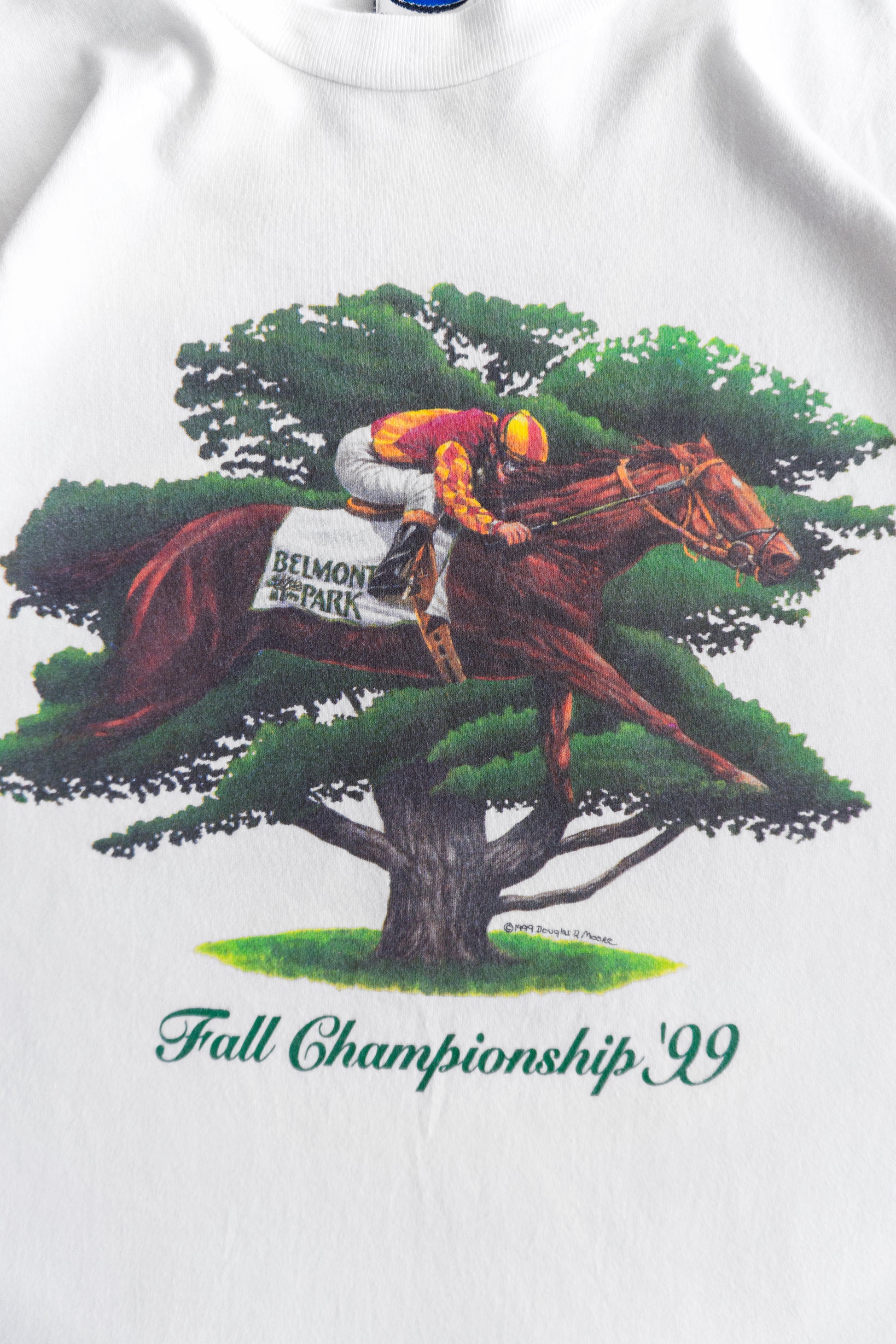 (M) 90’S VINTAGE HORSE RACING TEE