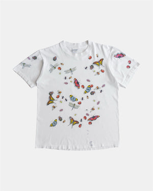 (M) 90’S VINTAGE BUTTERFLY INSECTS NATURE ART TEE