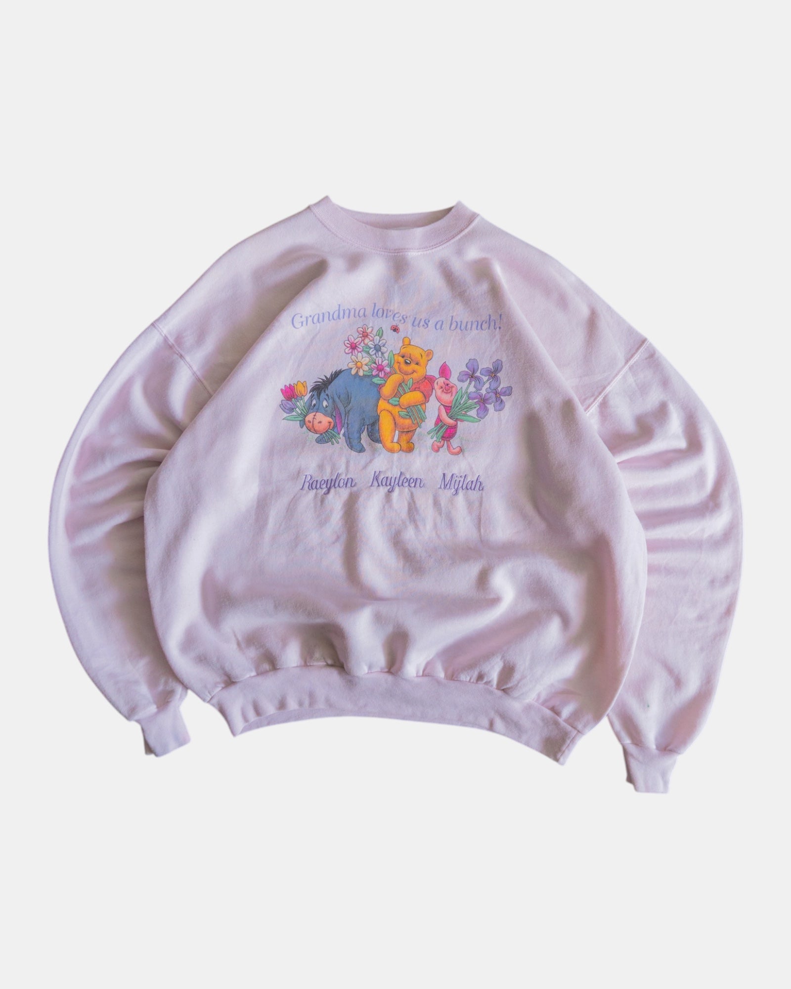 (L) 90’S VINTAGE POOH DISNEY CREWNECK