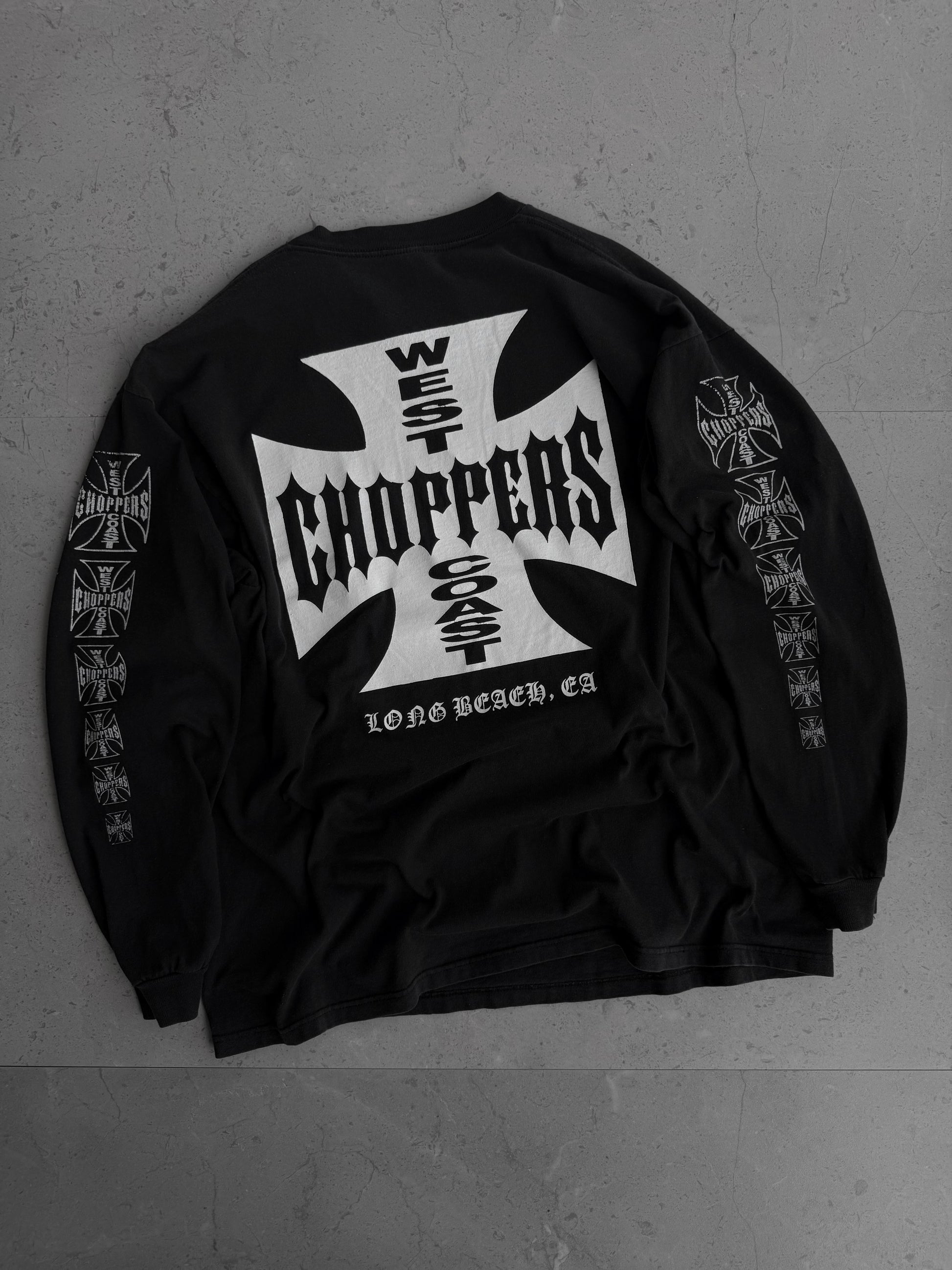 (L/XL) VINTAGE WEST COAST CHOPPERS LONG SLEEVE