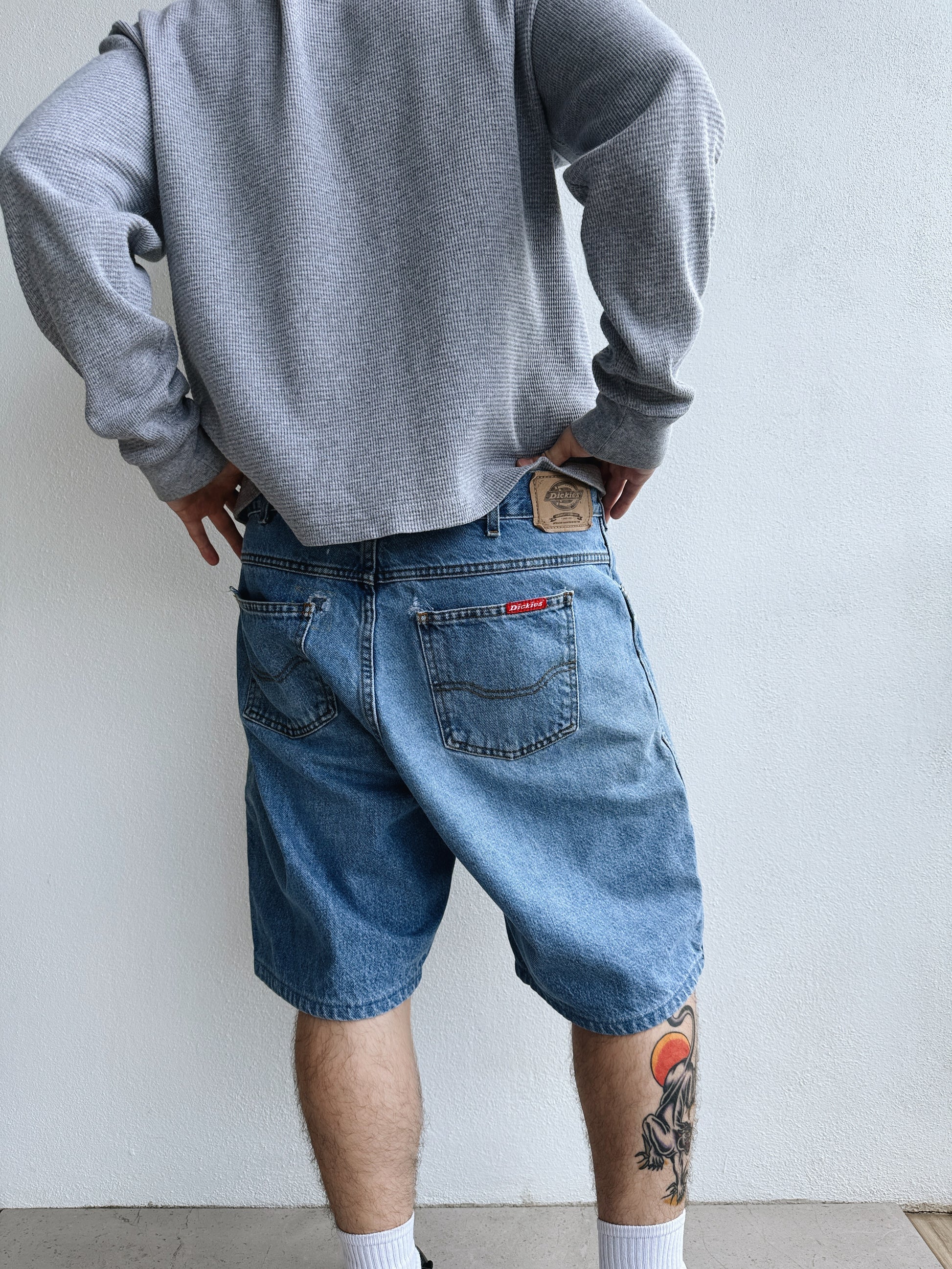 VINTAGE DICKIES DENIM SHORT - 36