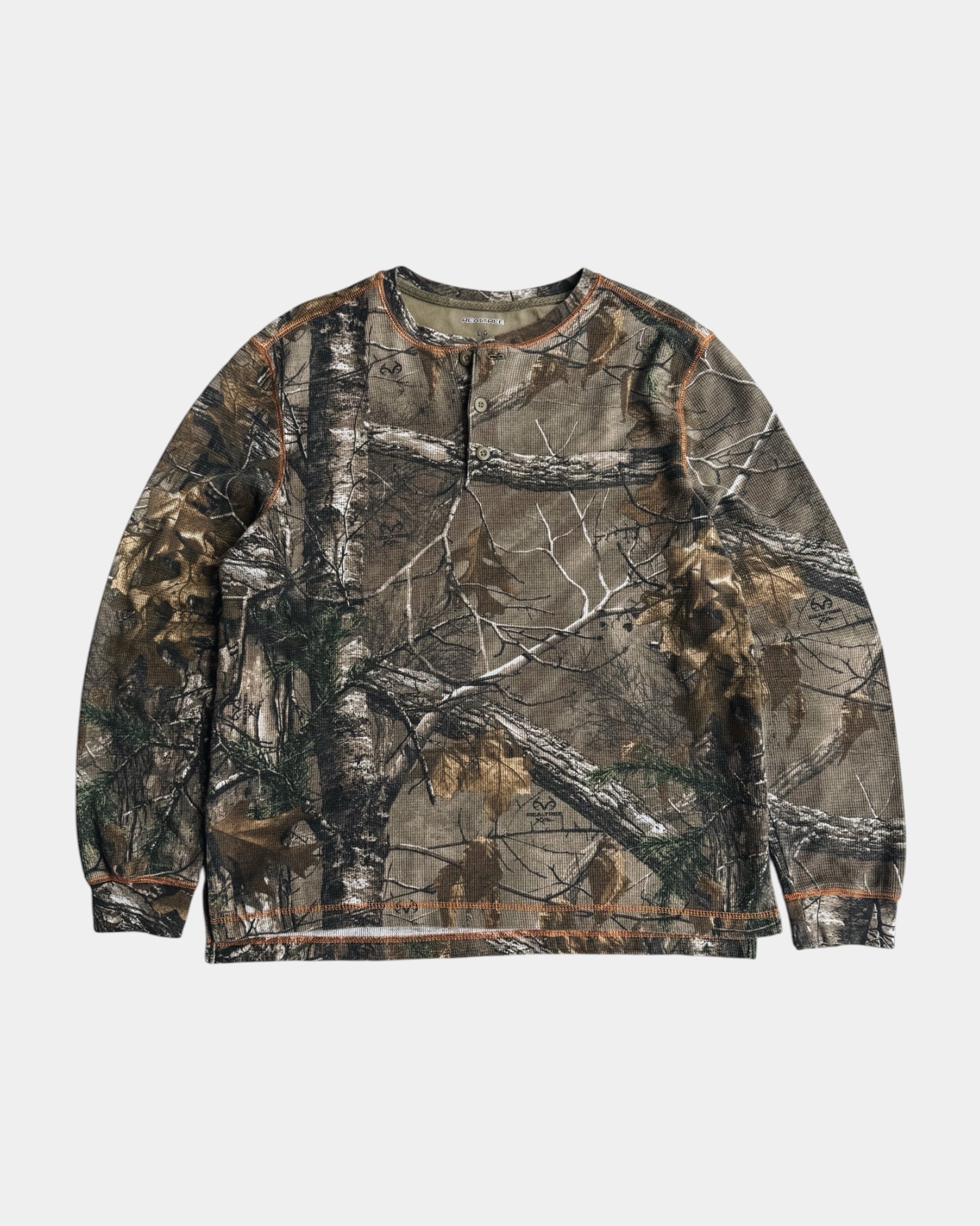 (L) REALTREE HENLEY CAMO THERMAL