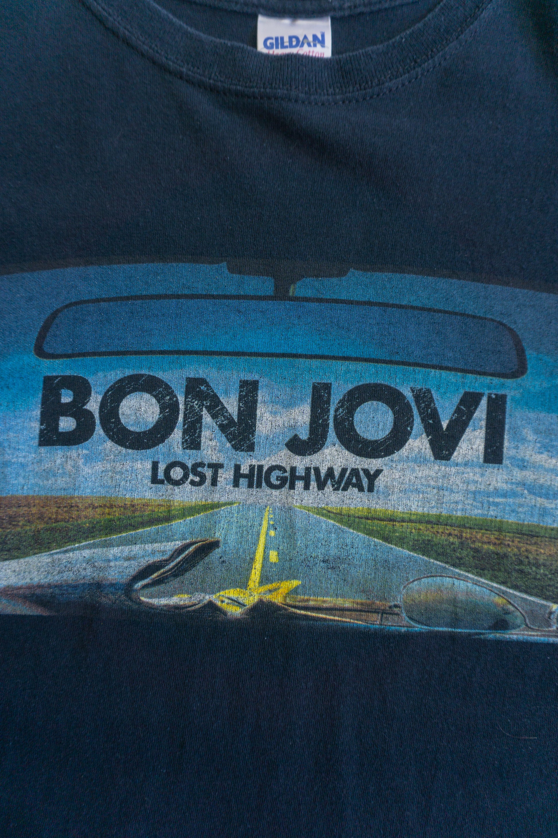 (XL) 2007 BON JOVI LOST HIGHWAY TEE