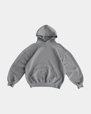 (BOXY L) 90’S VINTAGE RUSSELL MADE IN USA GRAY HOODIE