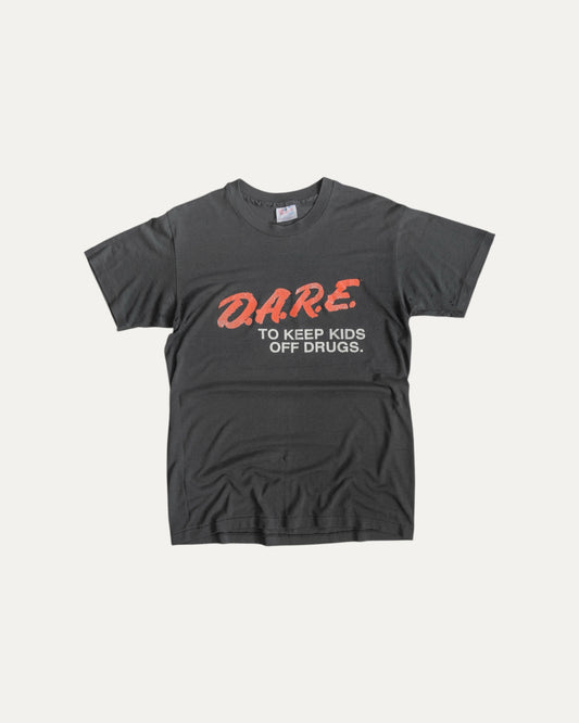 (S) 90’S VINTAGE DARE FADED X DISTRESSED TEE