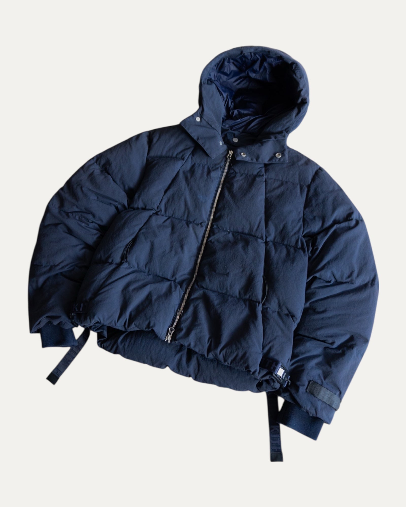 (FIT M) KITH NAVY PUFFER JACKET