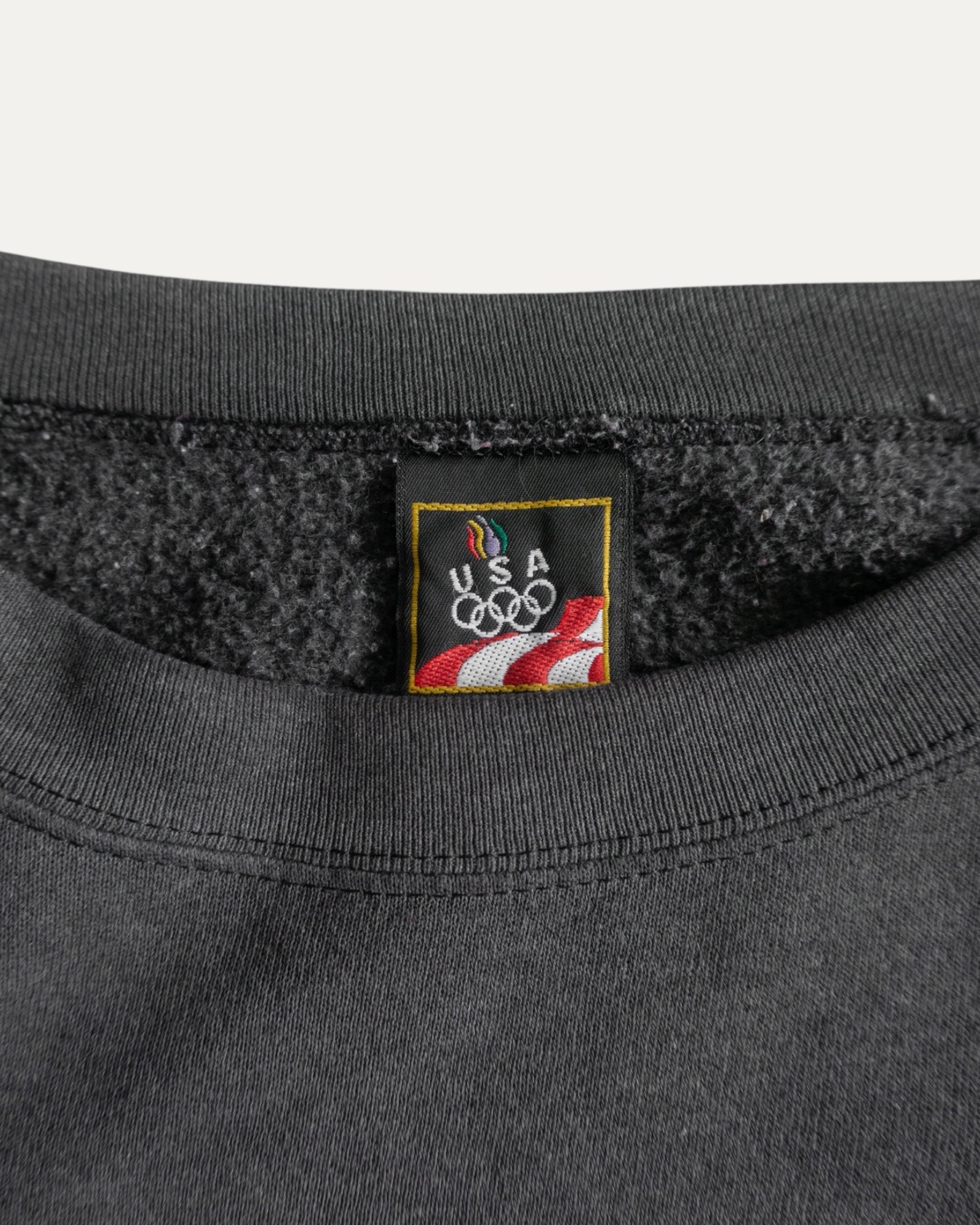 (BOXY L) 90’S VINTAGE OLYMPIC GAMES FADED CREWNECK