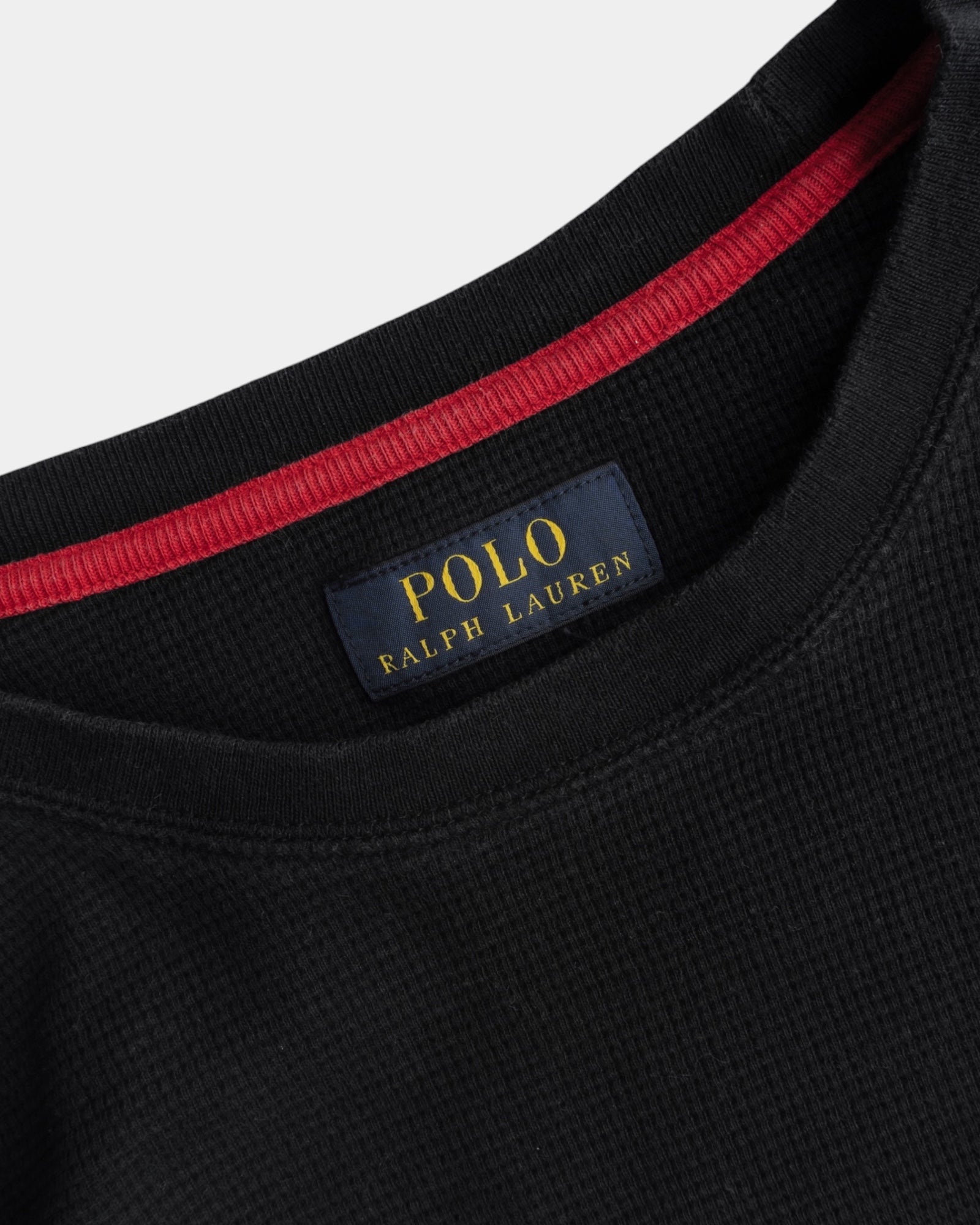 (L) POLO RALPH LAUREN BLACK THERMAL