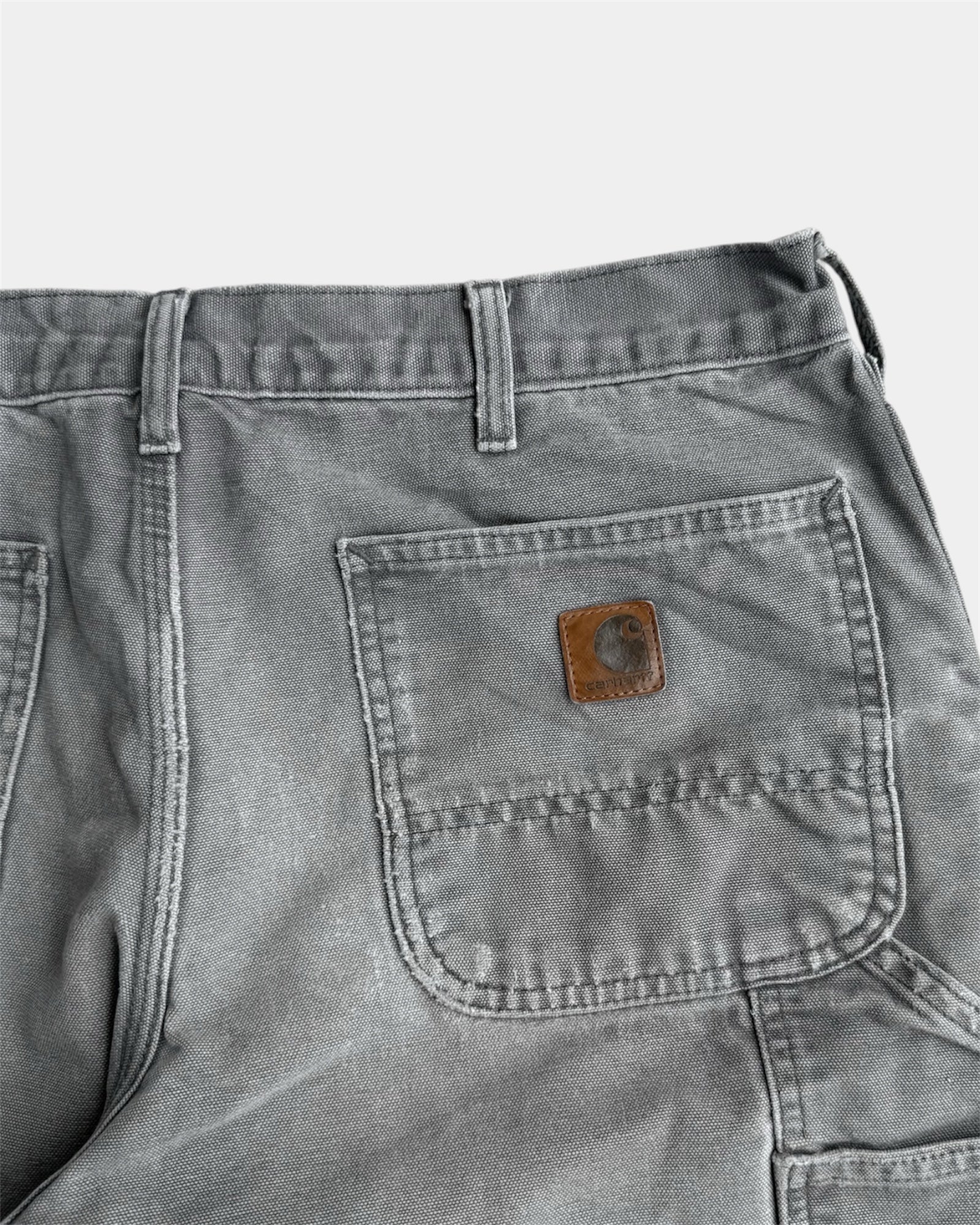 VINTAGE CARHARTT DISTRESSED FADED PANTS - 34x32