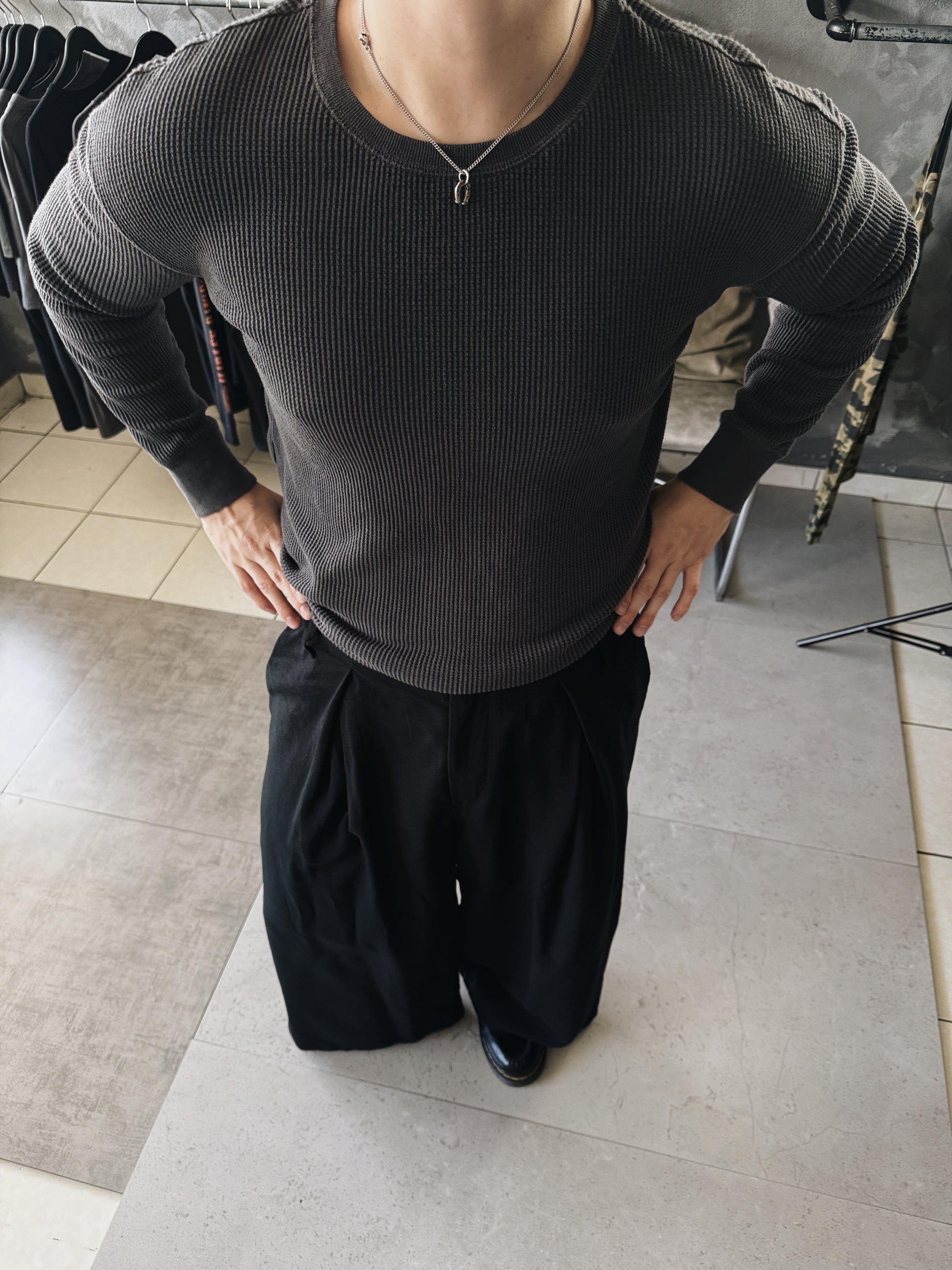 FORMAL BLACK PANTS - 34x30