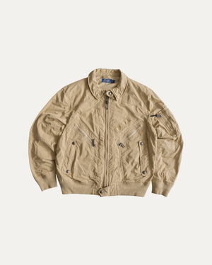 (BOXY L) AMAZING POLO RALPH LAUREN BOMBER MA-1 JACKET