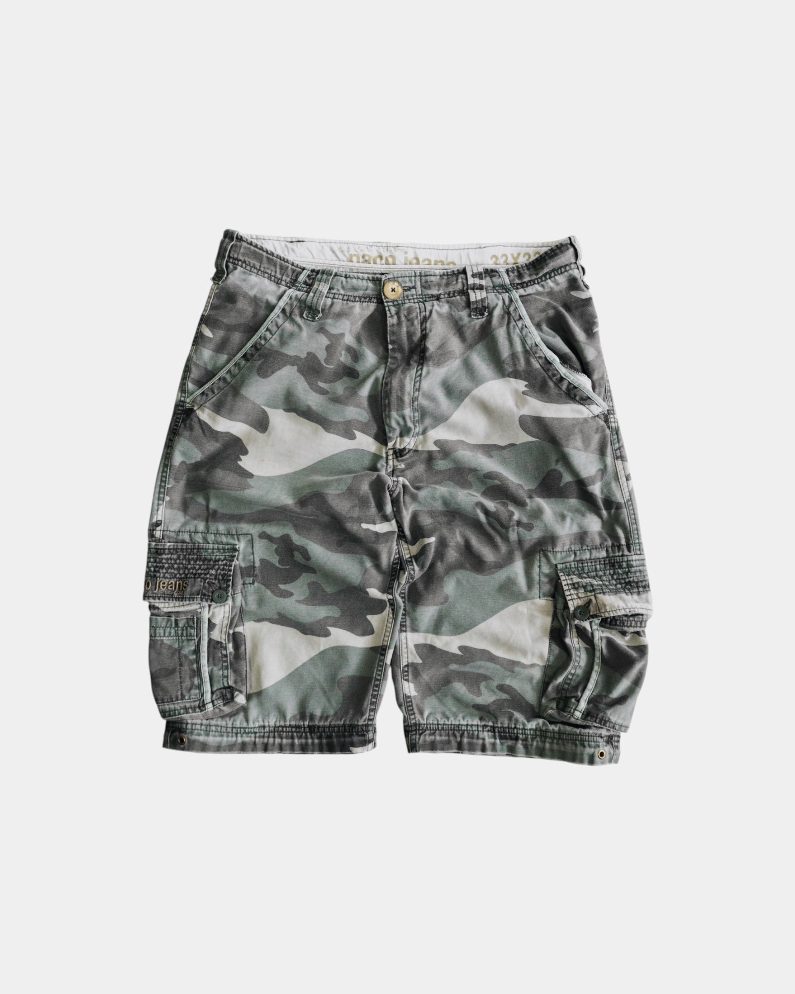 VINTAGE PACO JEANS CAMO JORT - 33