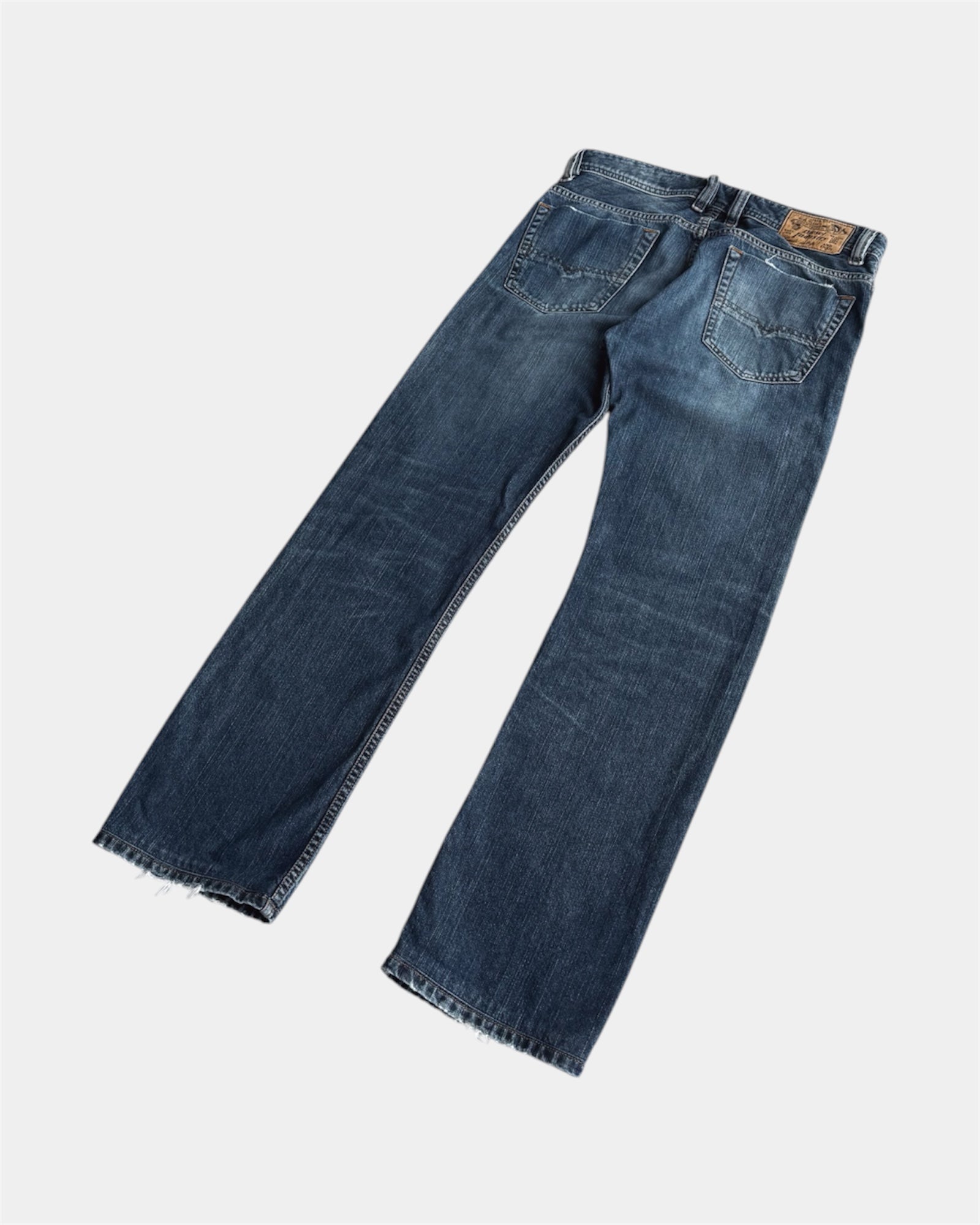 VINTAGE DIESEL WASHED FLARE JEANS - 30x32