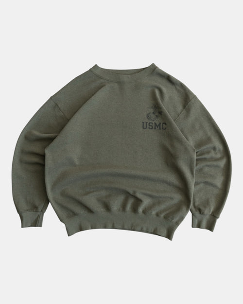 (BOXY M) 1980’S VINTAGE USMC MARINES CREWNECK