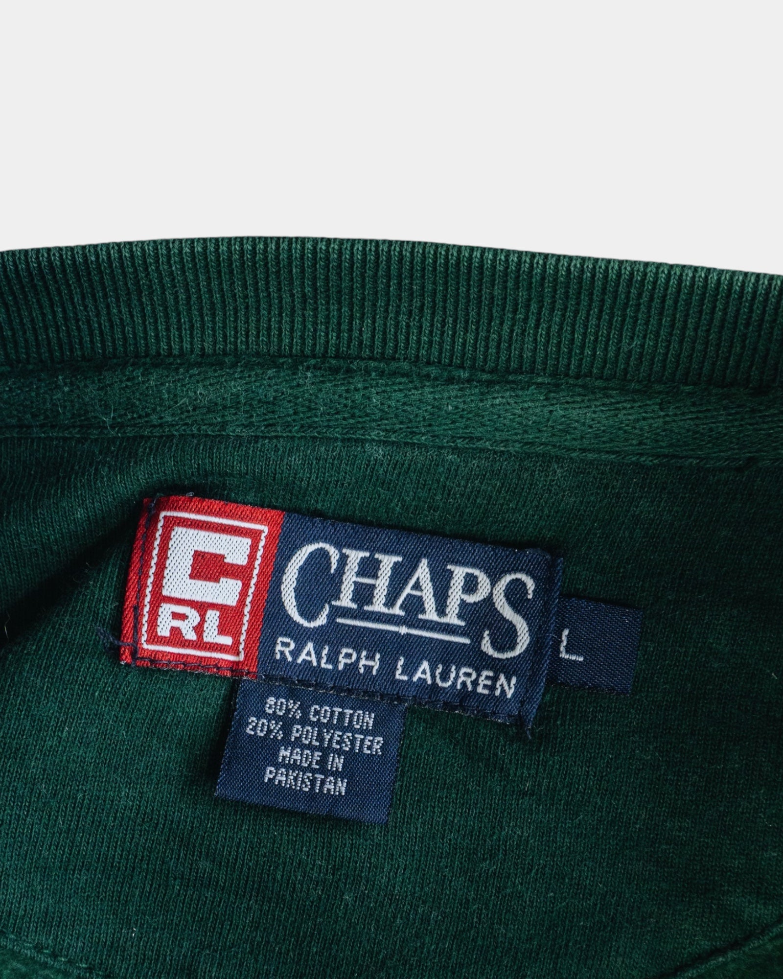 (L) RALPH LAUREN X CHAPS CREWNECK