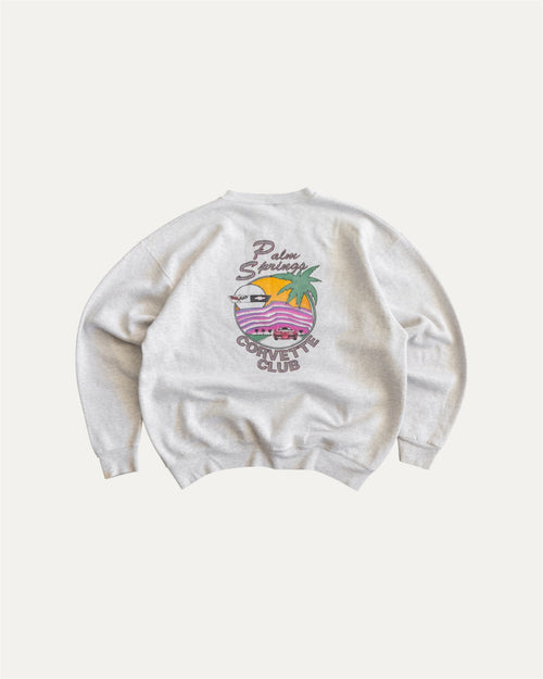 (BOXY L) 90’S VINTAGE CORVETTE CREWNECK