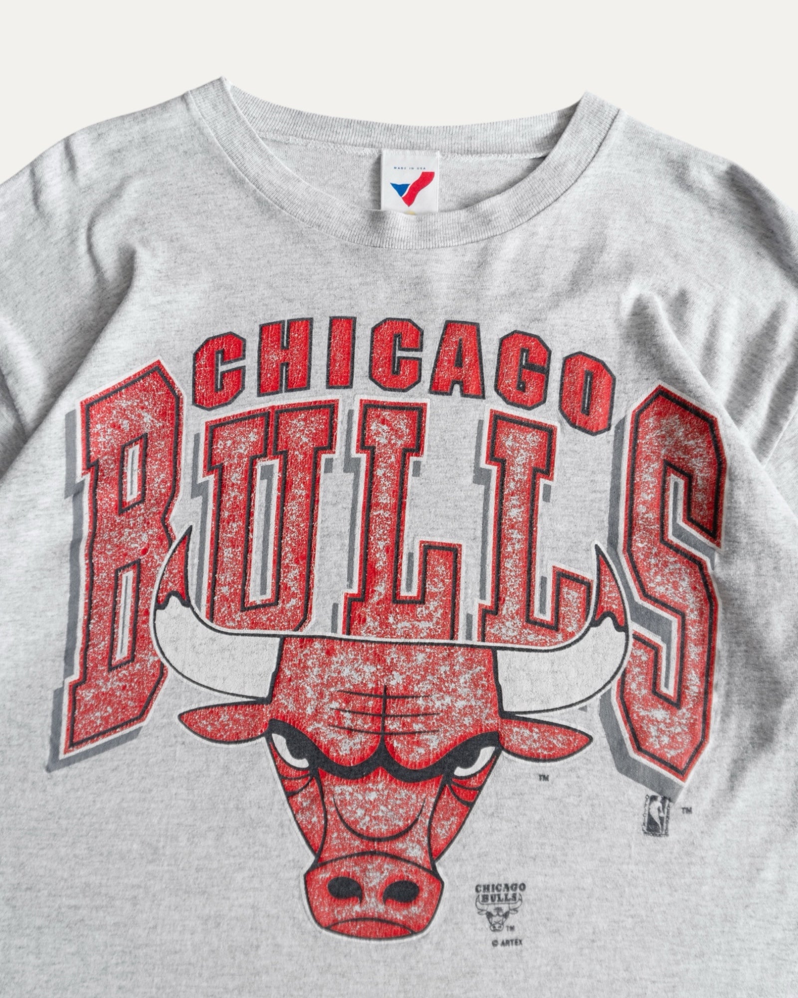 (L) 90’S VINTAGE CHICAGO BULLS NBA TEE
