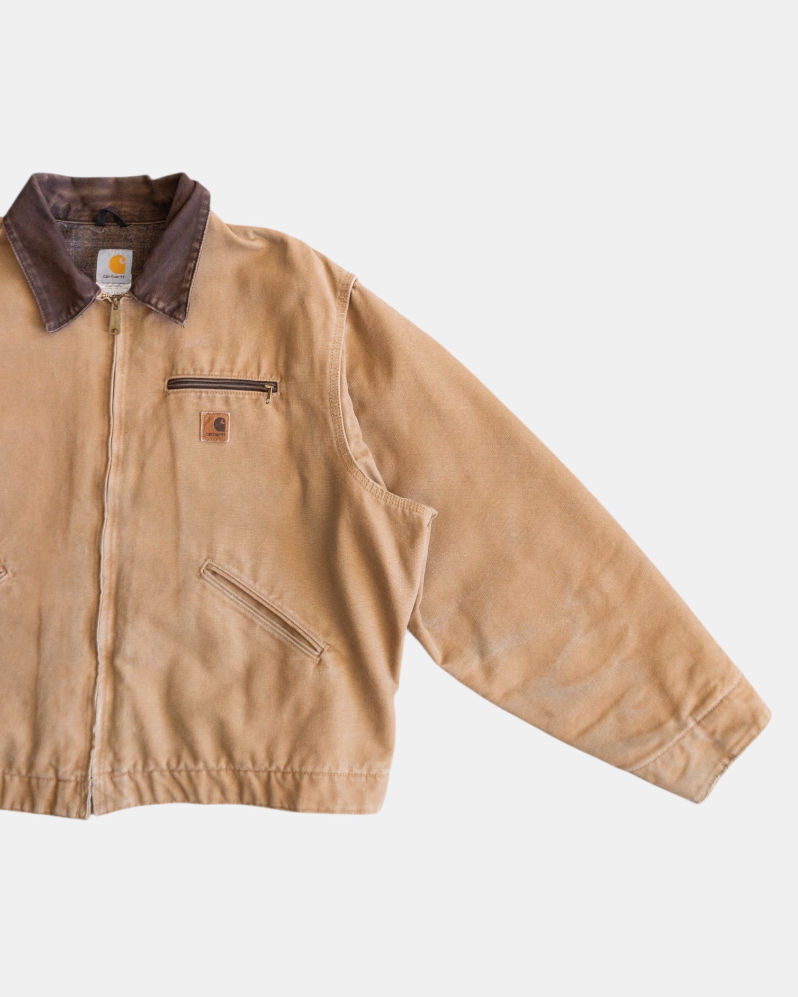 (L/XL) VINTAGE J97 CML CARHARTT DETROIT JACKET