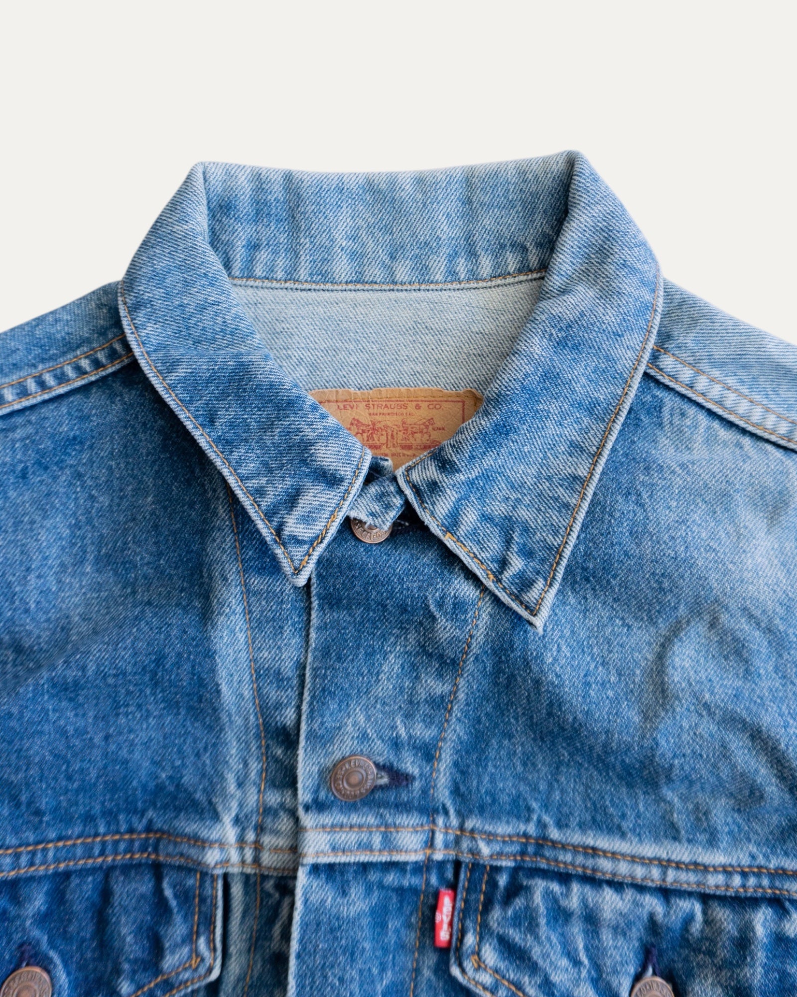 (M) 1980’S VINTAGE DENIM JACKET