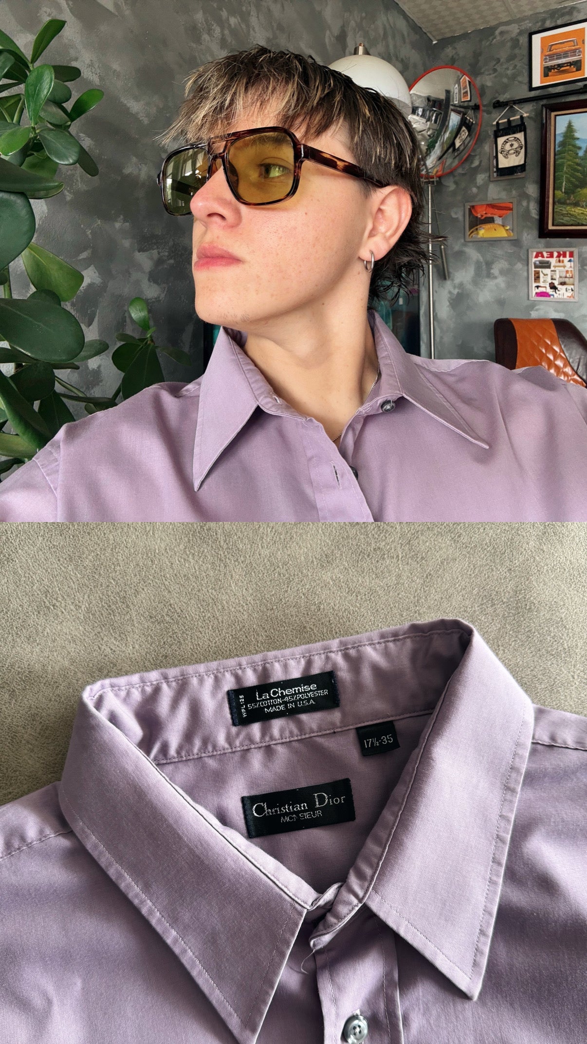 (L) CHRISTIAN DIOR SHIRT