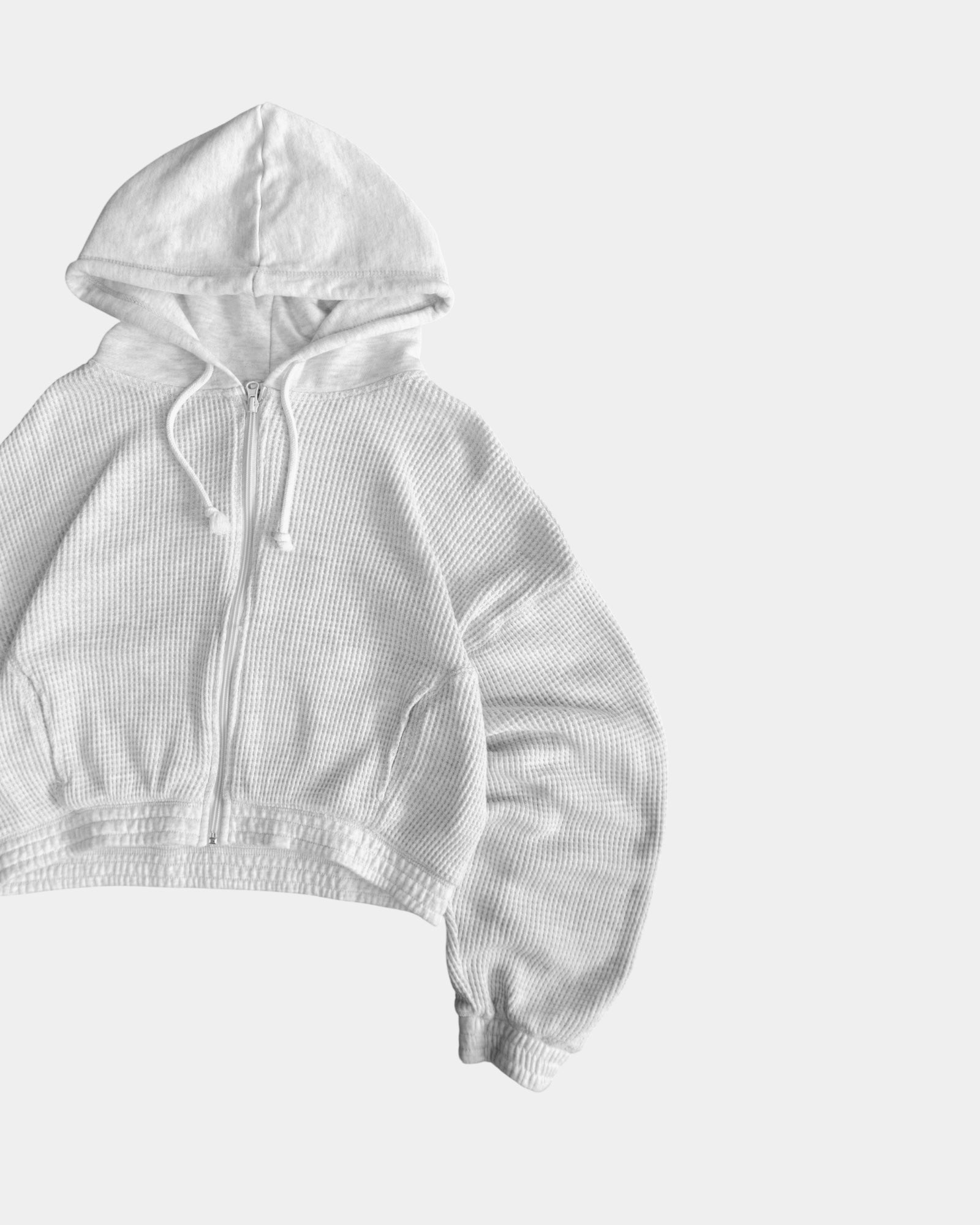 (S/M) BOXY THERMAL DE HOODIE